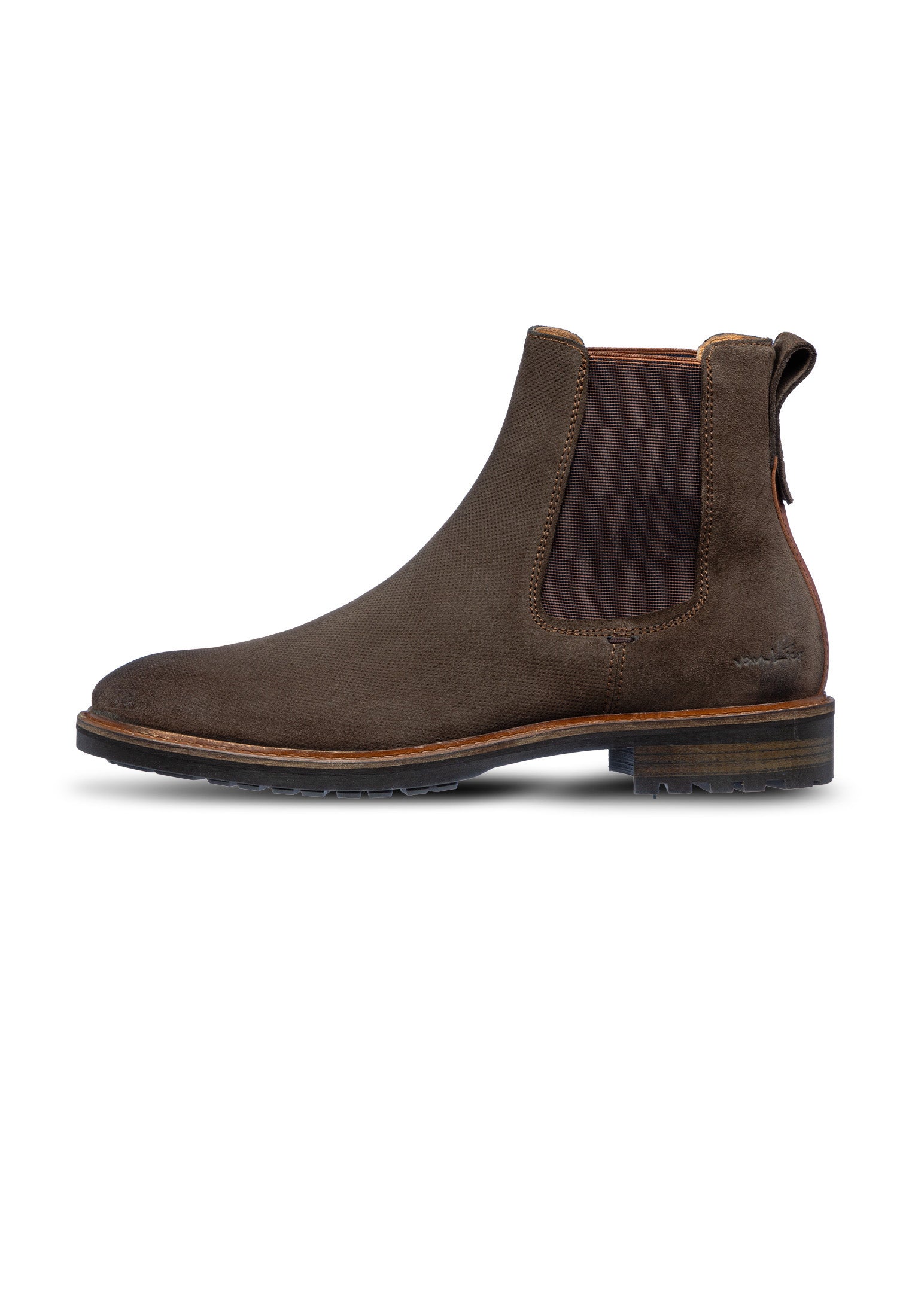 T-moro braune Wildleder Rigi Chelsea Boot