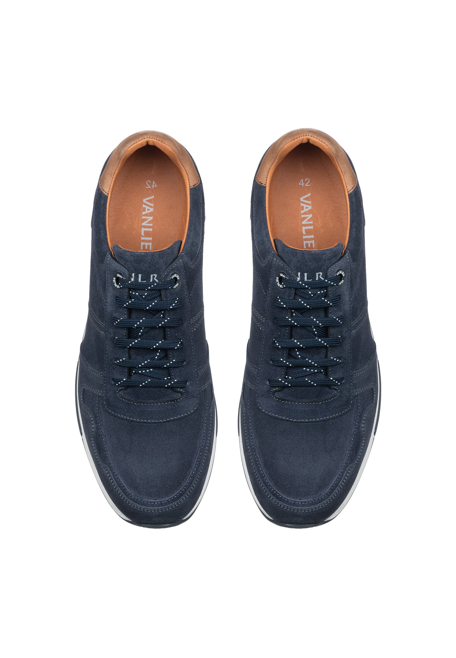 Navy-blauer Wildleder-Positano-Sneaker