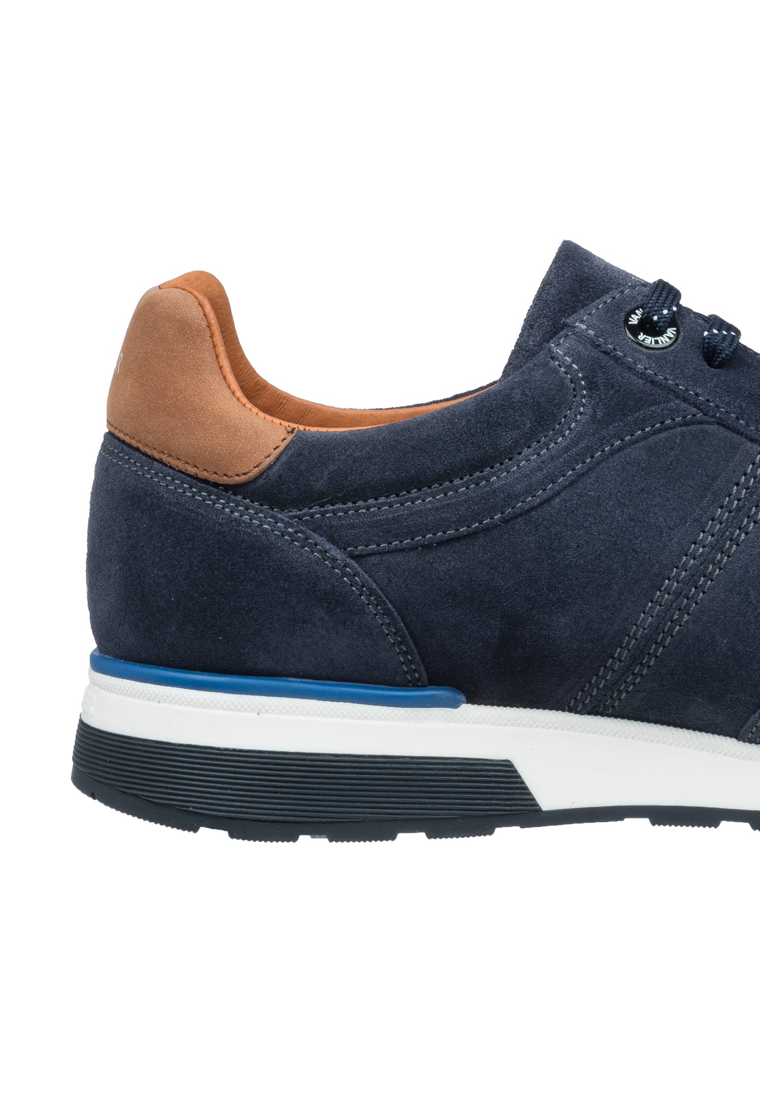 Navy-blauer Wildleder-Positano-Sneaker