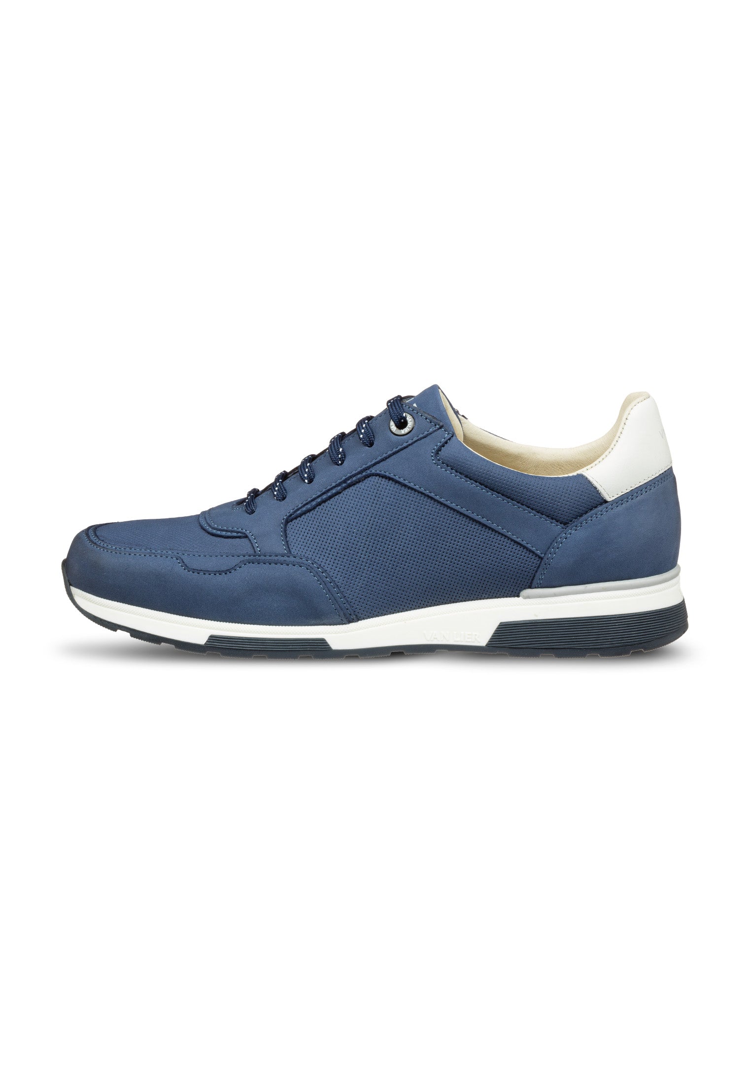 Blauer Nubuk Loafer