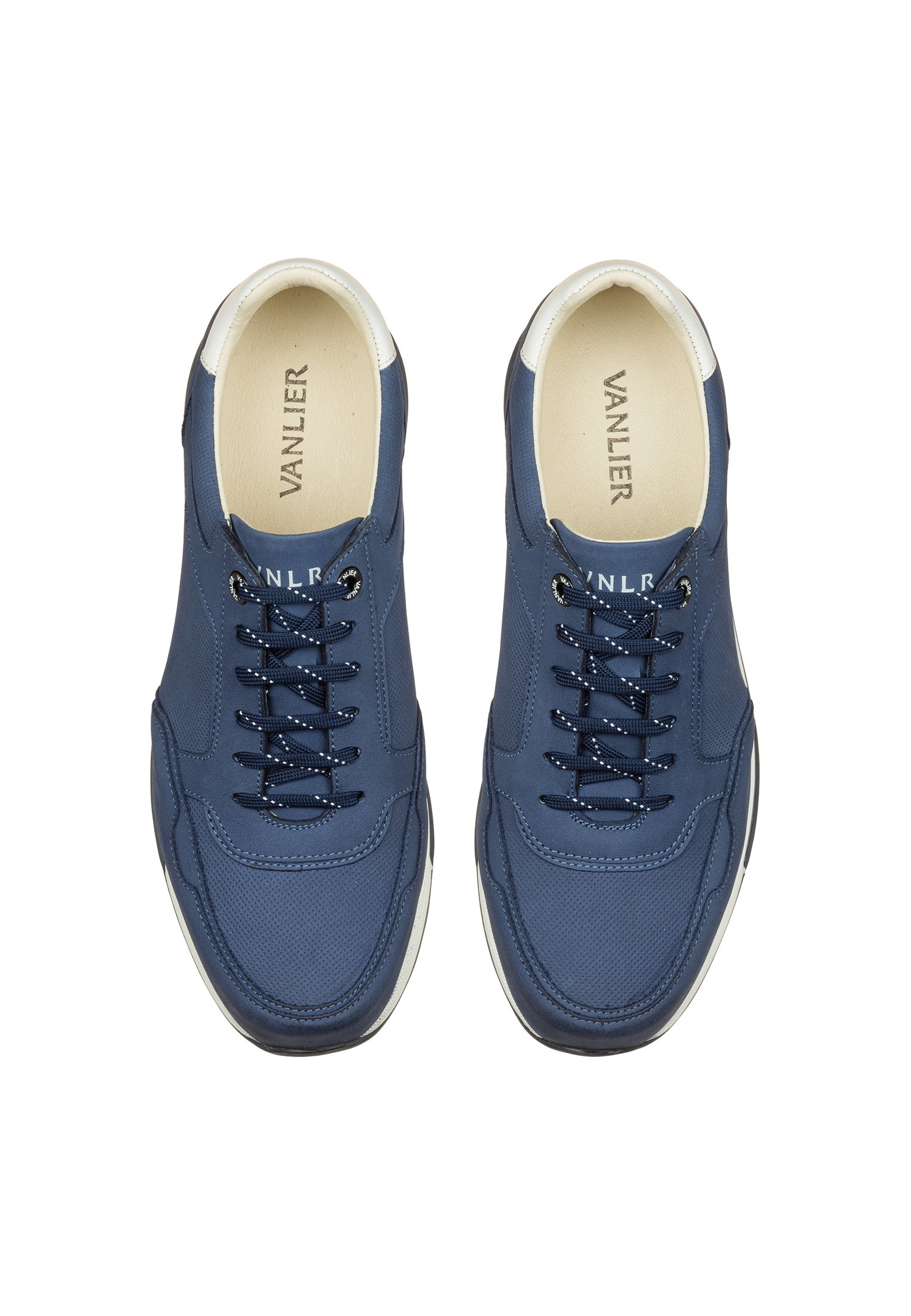 Blauer Nubuk Loafer
