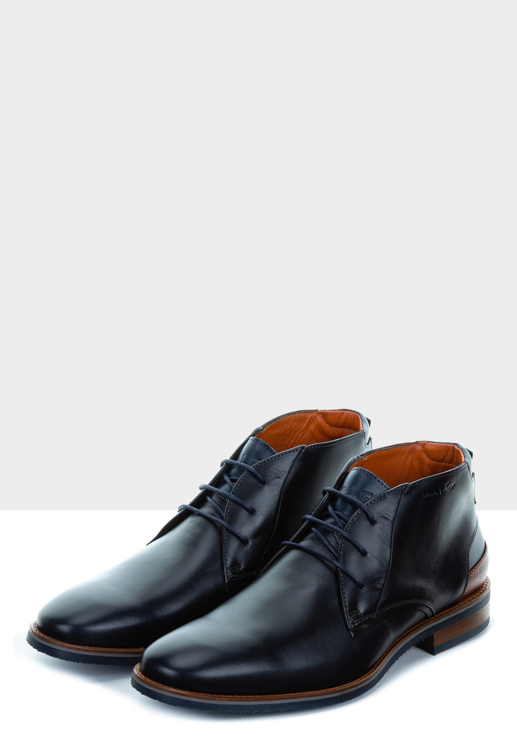 Navy Loafer Amalfi Schnürschuh