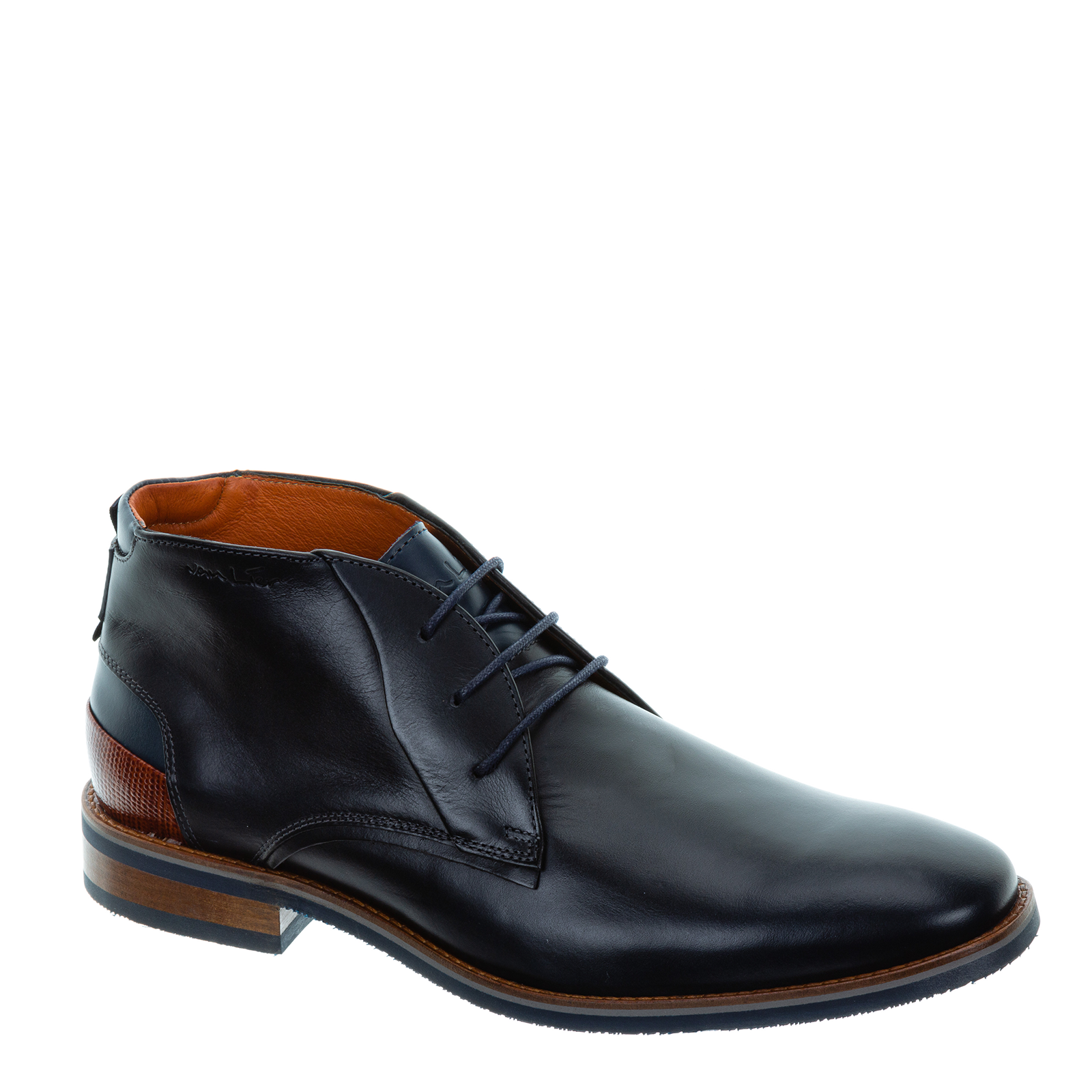 Navy Loafer Amalfi Schnürschuh