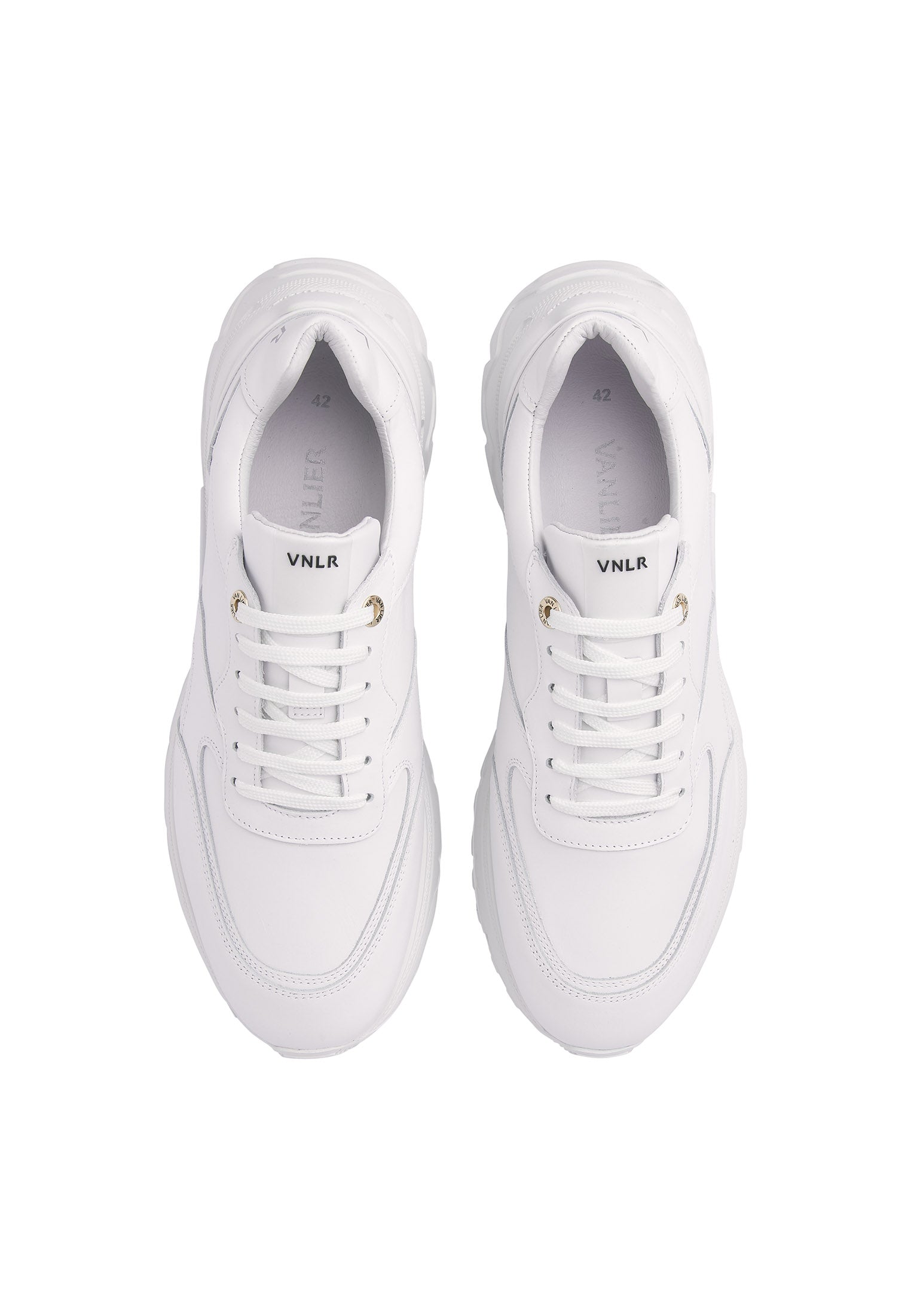 Mit glatten Leder Loafer Sneaker