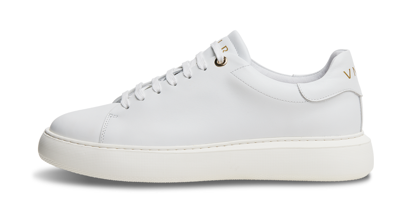 Mit weißen Leder Loafer Vito Sneaker
