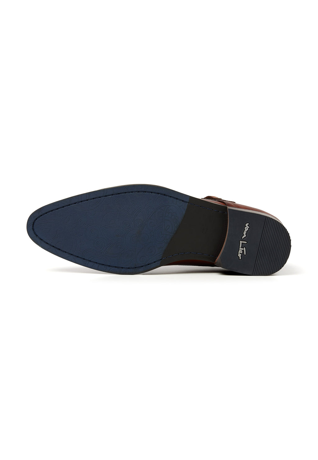 Cognac Glattleder Vienna Schnallenschuh