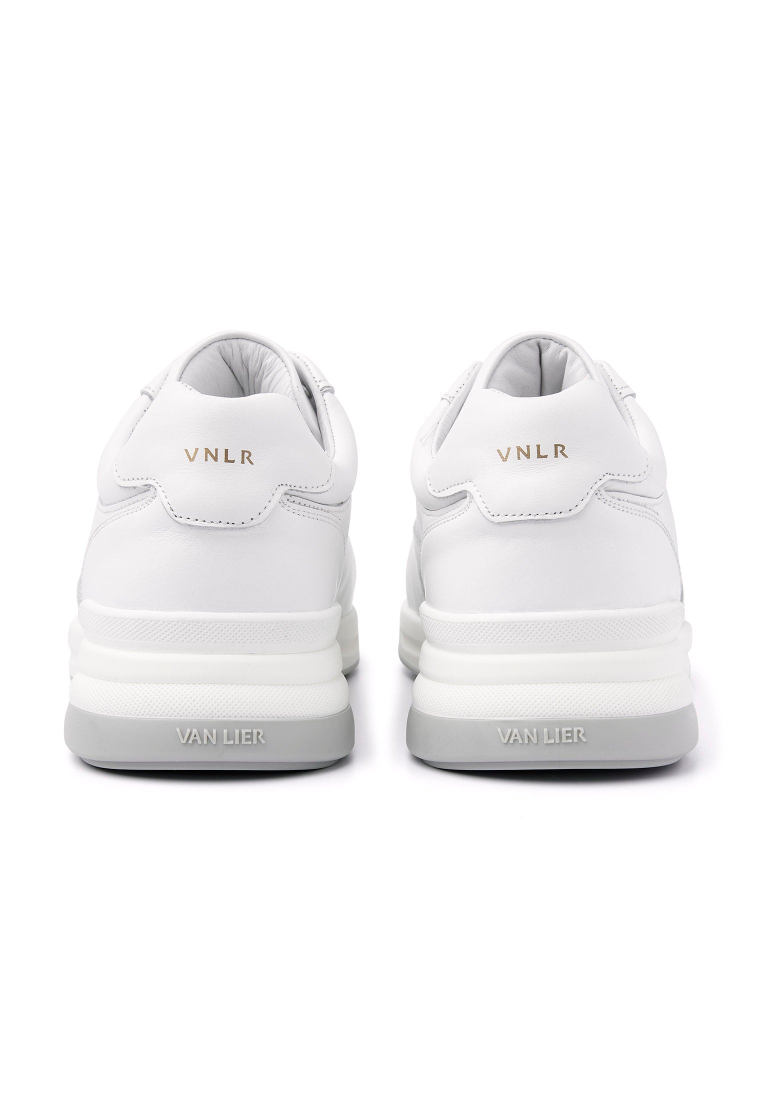 Mit glatten Leder Loafer Sneaker