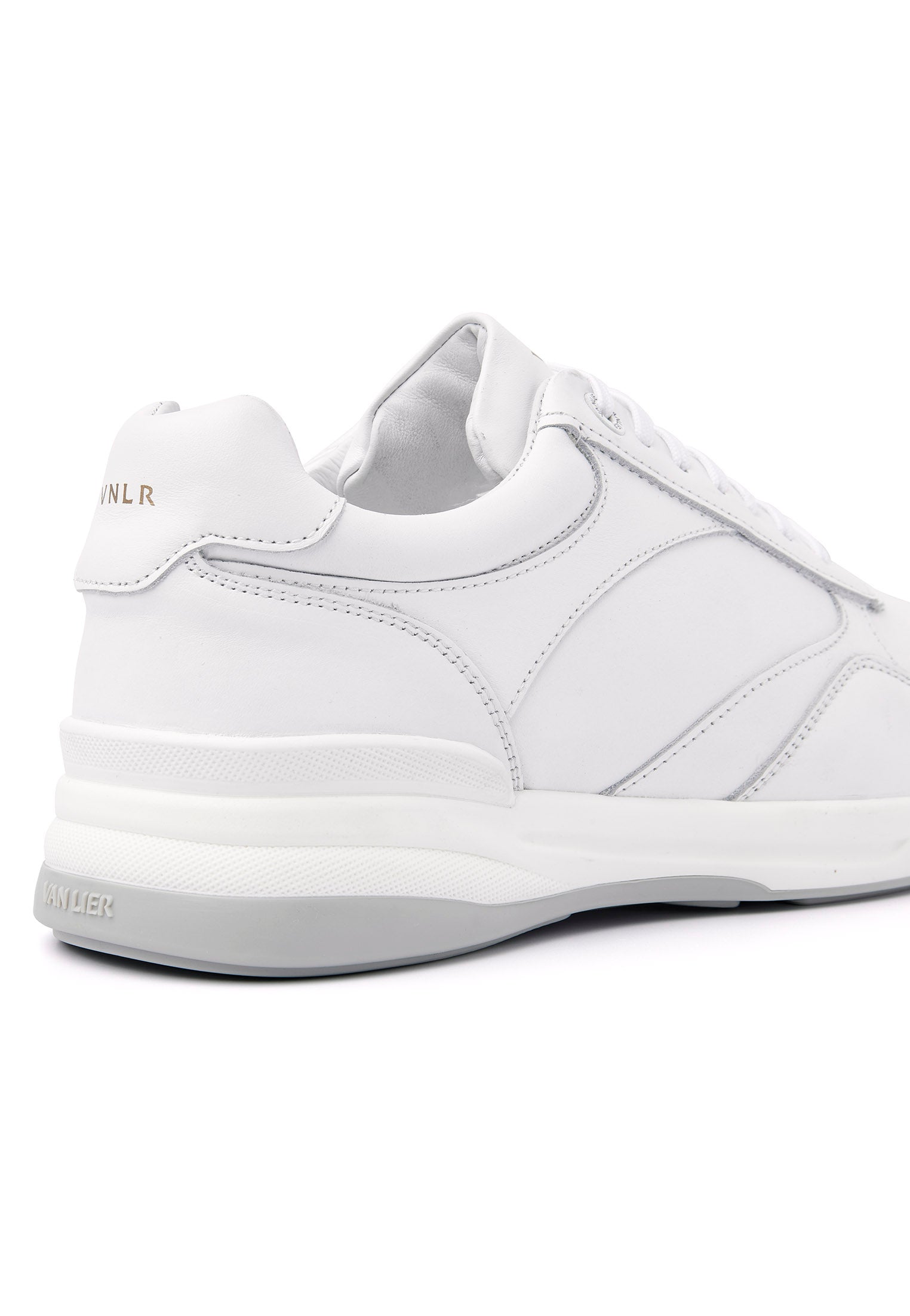 Mit glatten Leder Loafer Sneaker