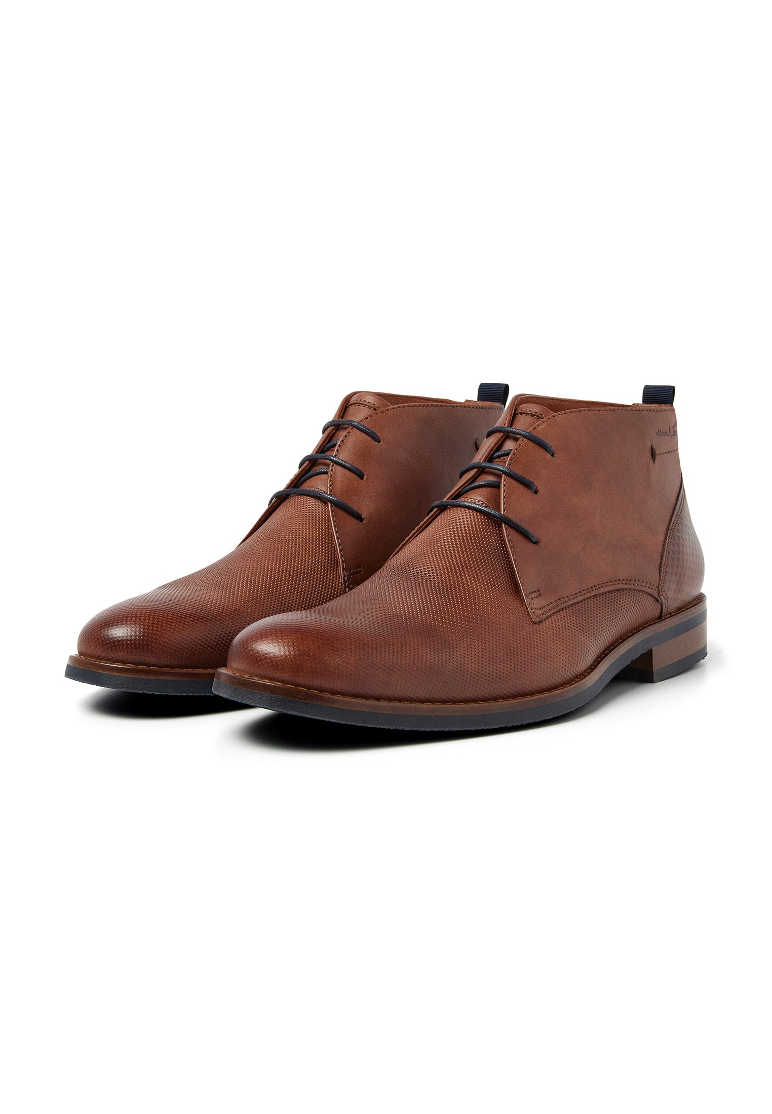 Hellbrauner Leder-Loafer Sabinus Schnürschuh