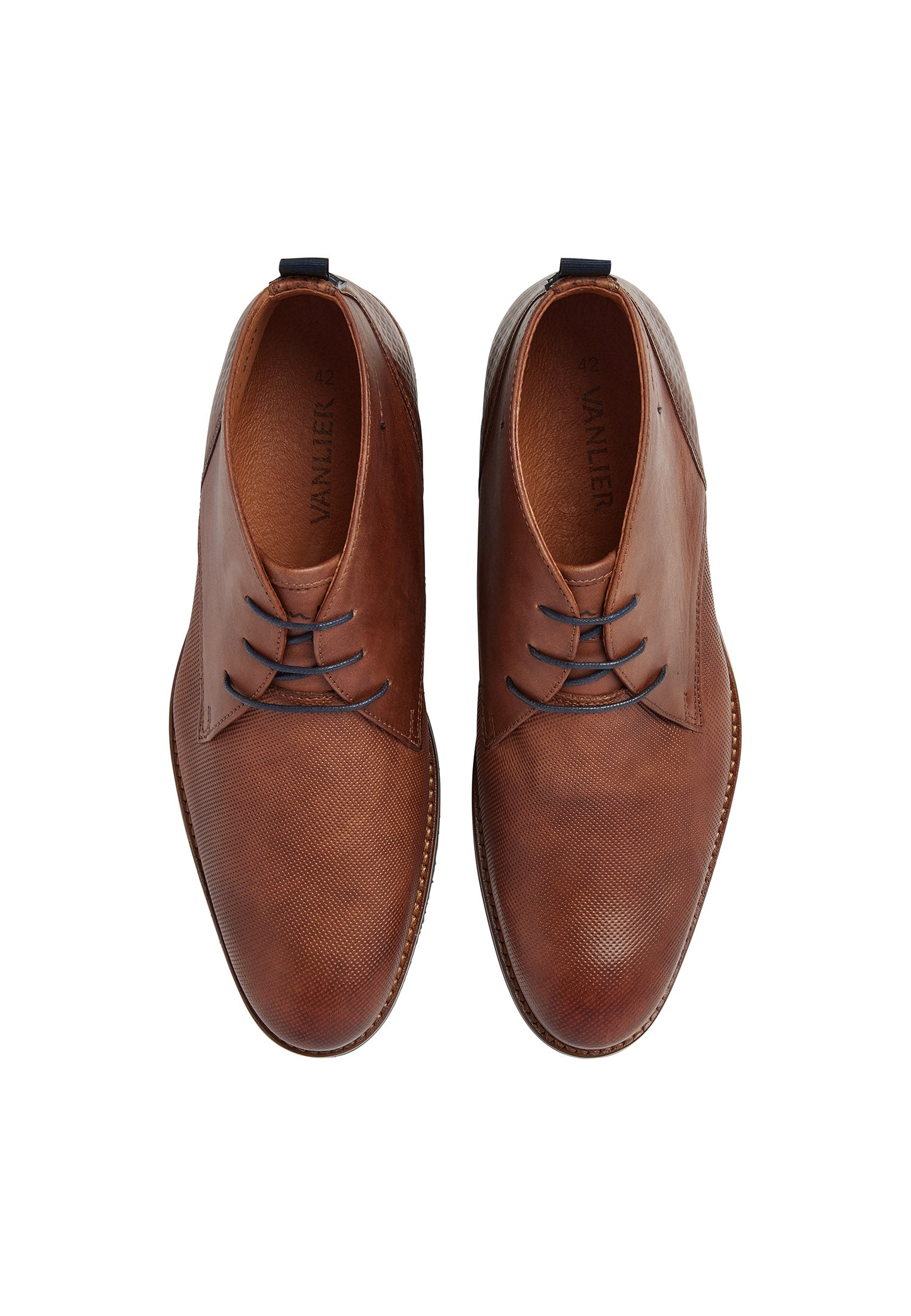 Hellbrauner Leder-Loafer Sabinus Schnürschuh