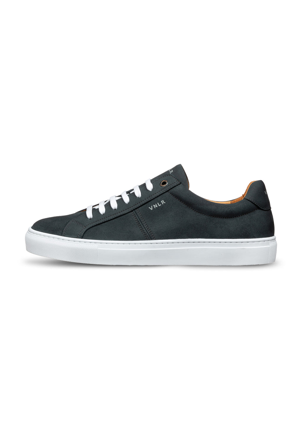 Graublauwe nubuck Novara sneaker