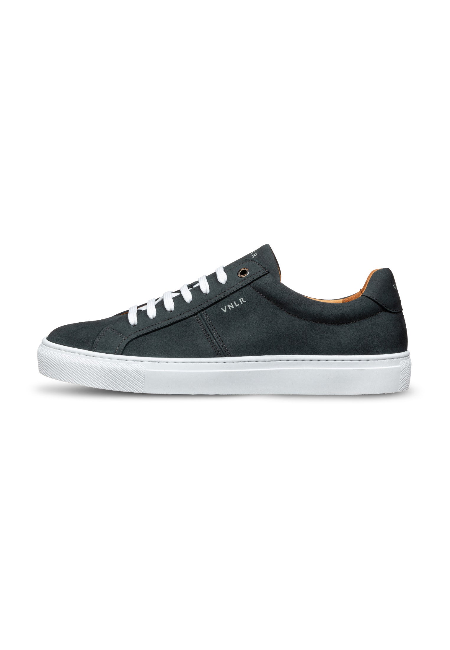 Graublauwe nubuck Novara sneaker