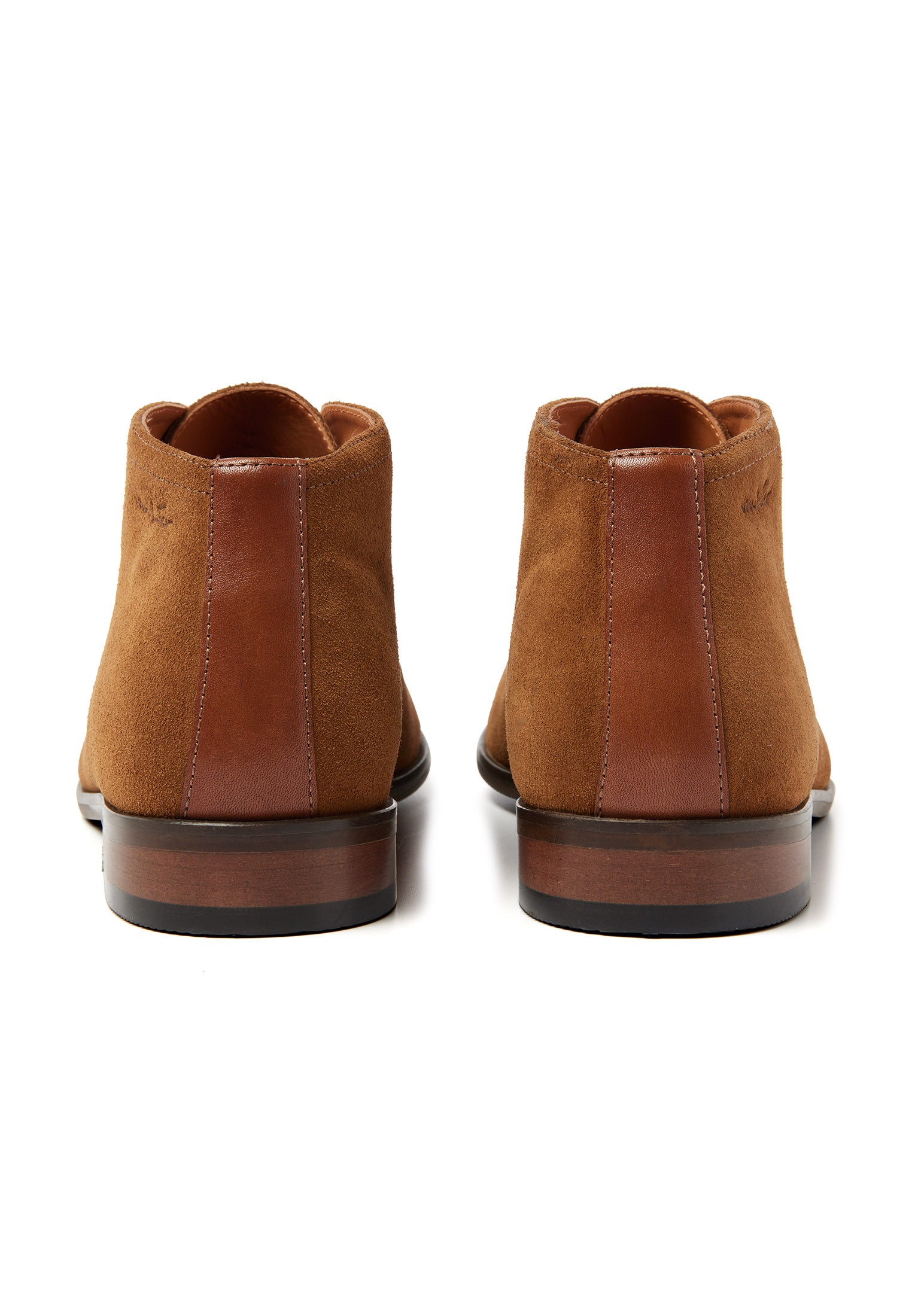 Cognac Wildleder Konstanz halbhoher Schnürschuh