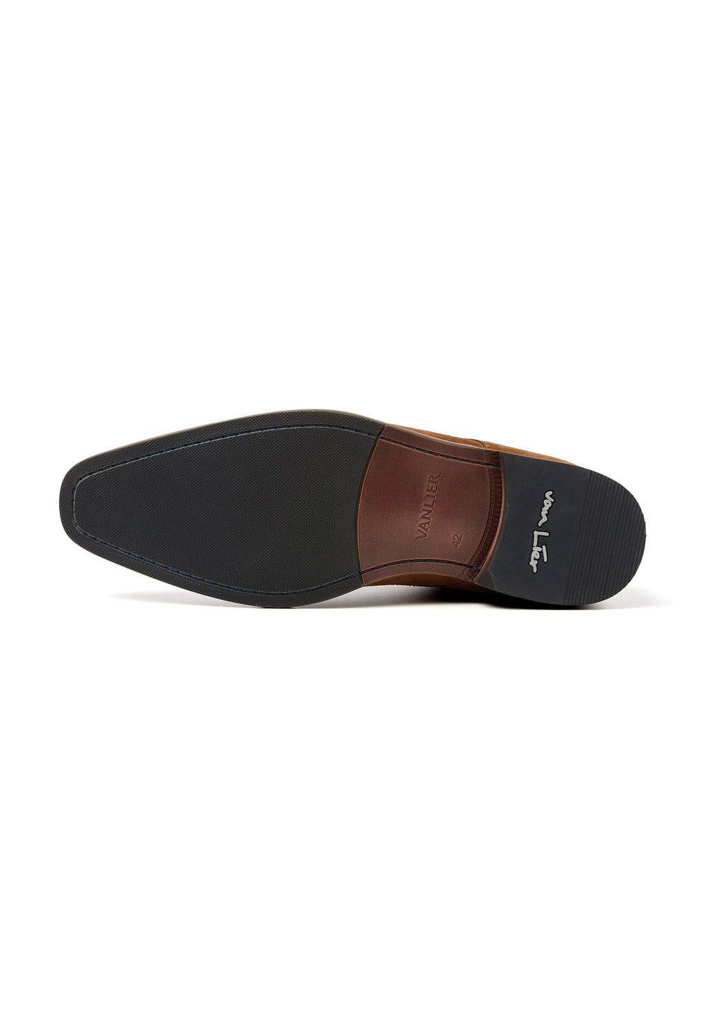 Cognac Wildleder Konstanz halbhoher Schnürschuh