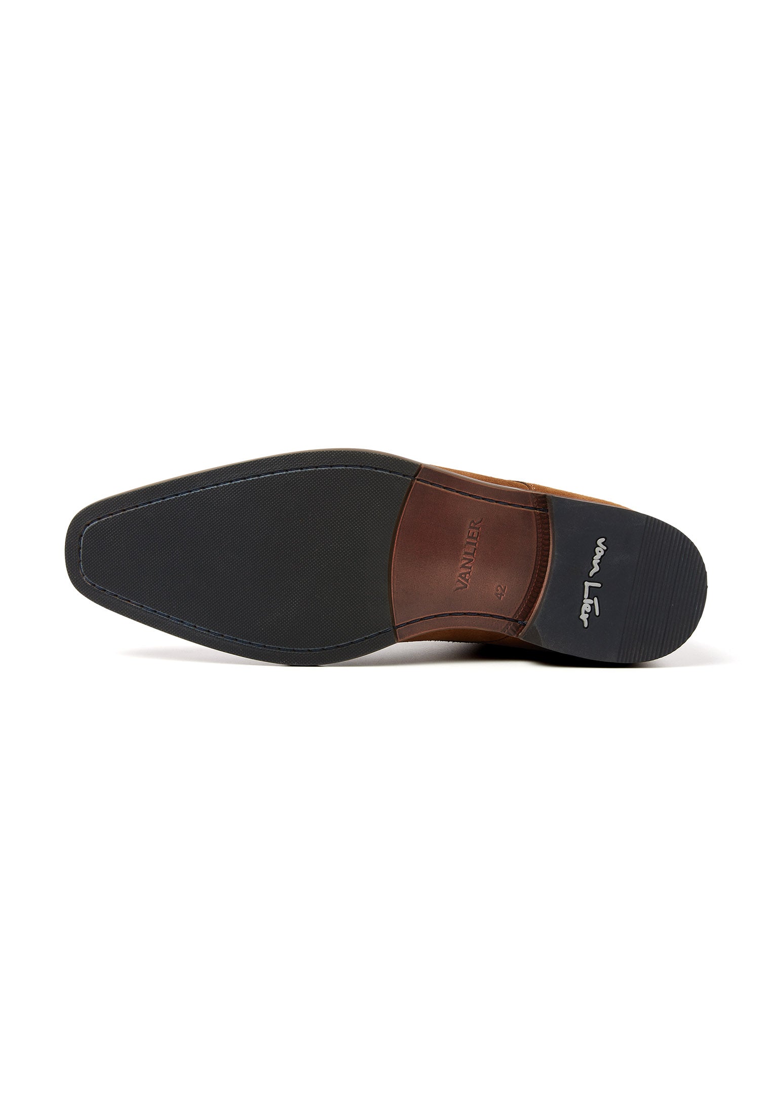 Cognac Wildleder Konstanz halbhoher Schnürschuh