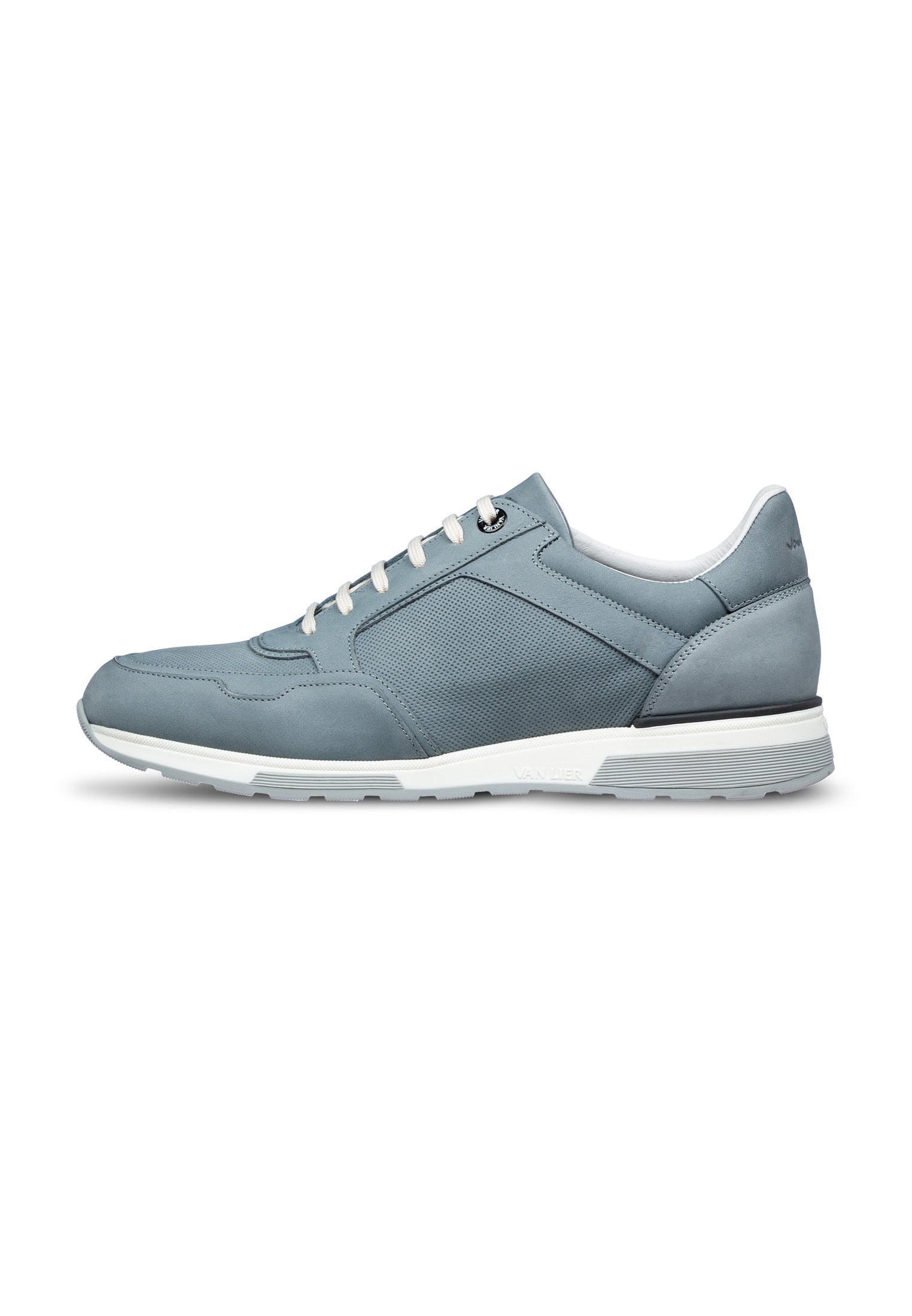 Blauer Nubuk Loafer