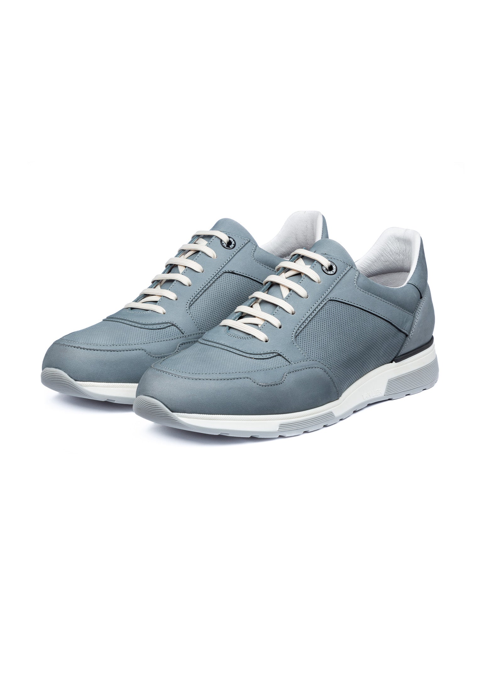 Blauer Nubuk Loafer