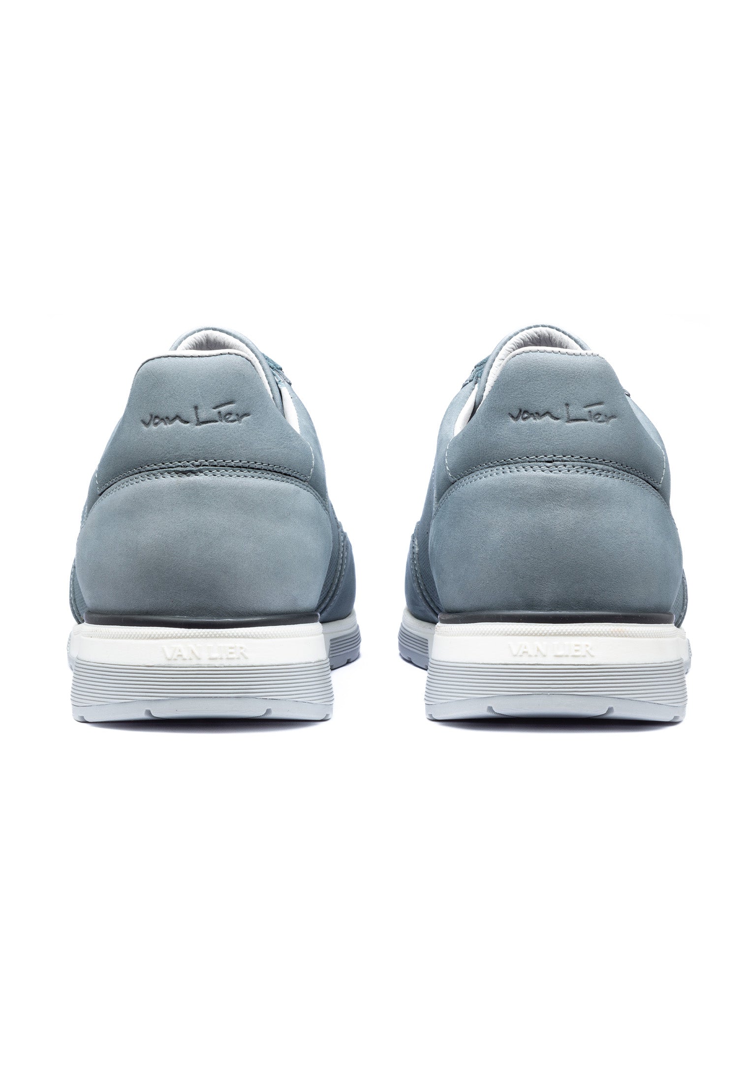 Blauer Nubuk Loafer