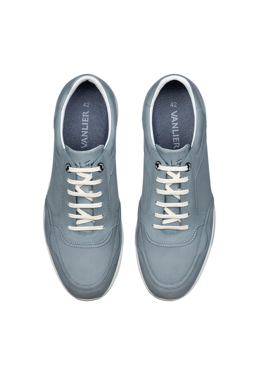 Blauer Nubuk Loafer