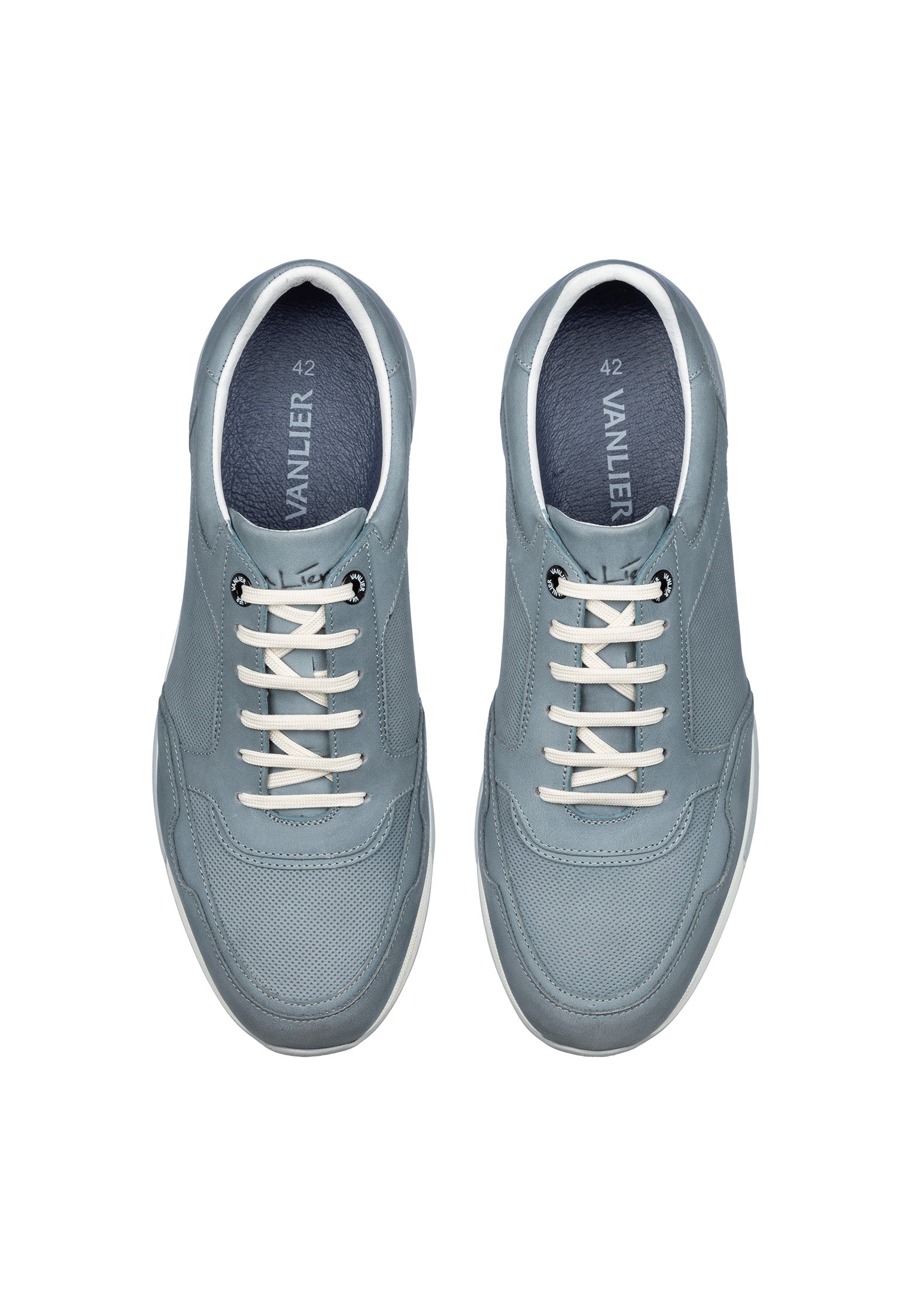 Blauer Nubuk Loafer