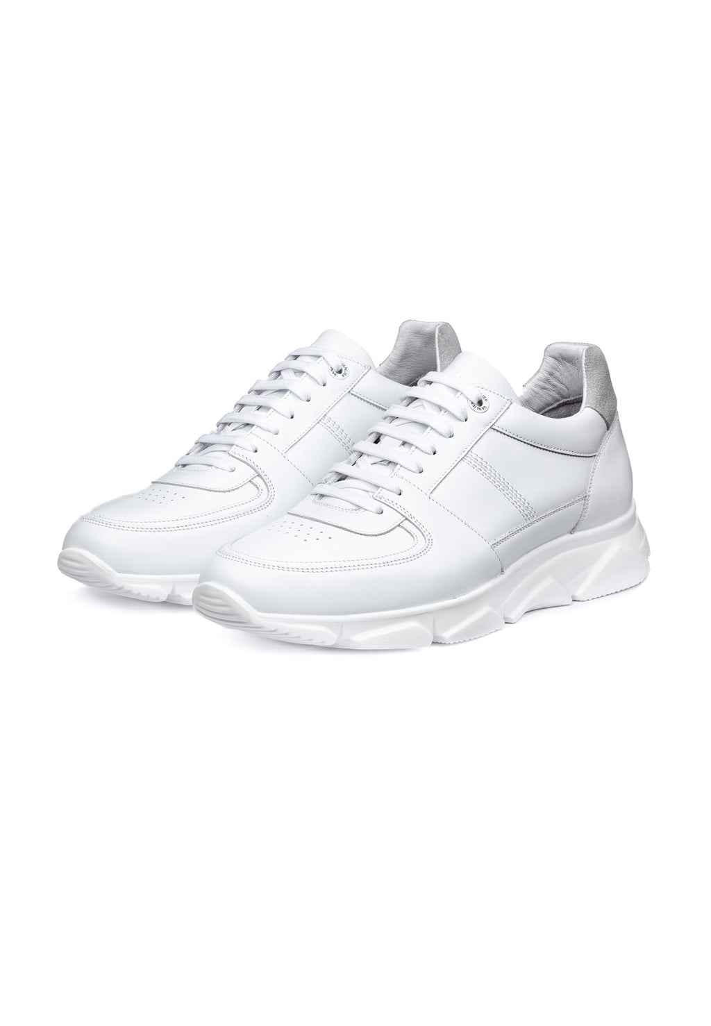 Mit glatten Leder-Loafer Luca Sneaker