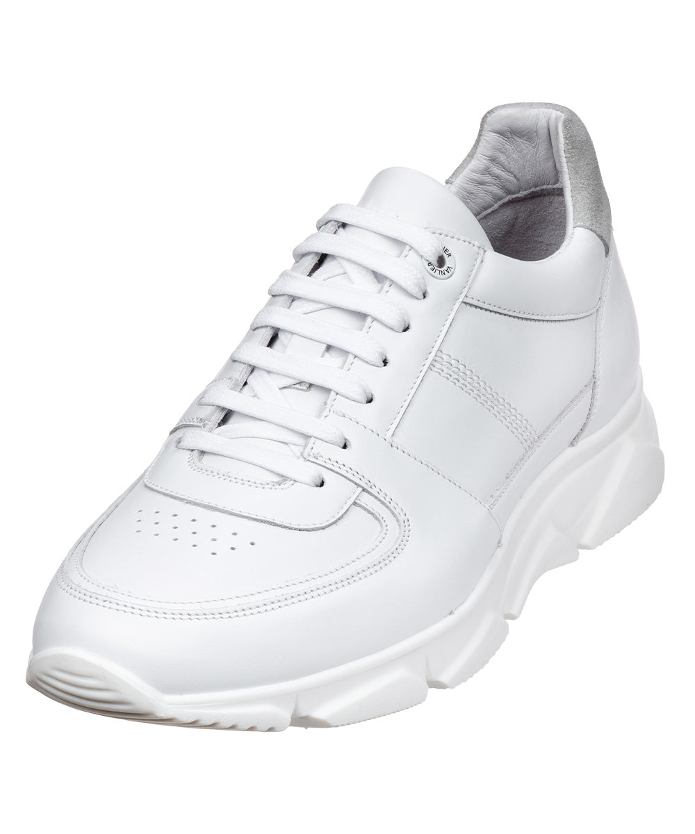 Mit glatten Leder-Loafer Luca Sneaker