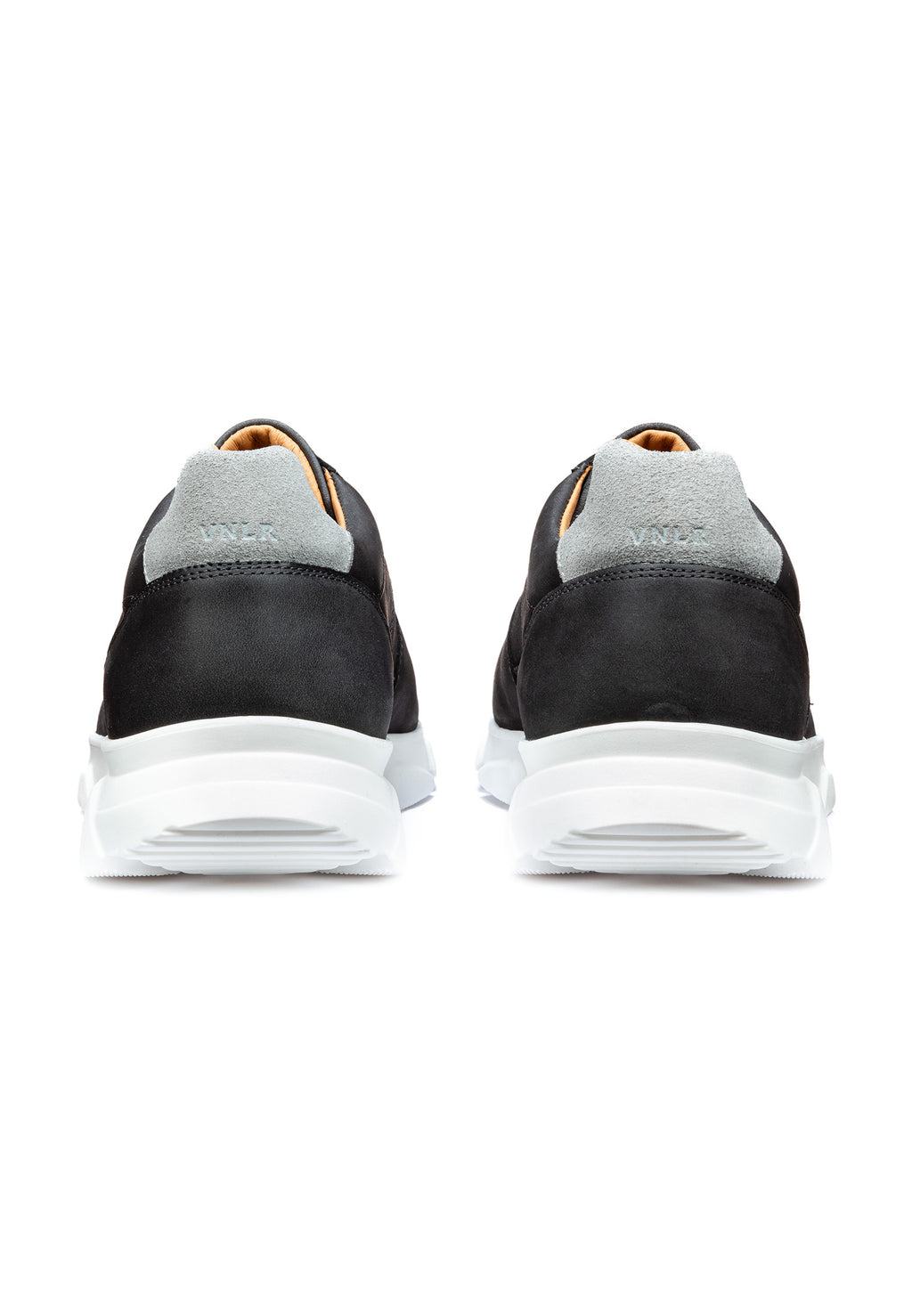 Graue Glattleder-Luca-Sneaker