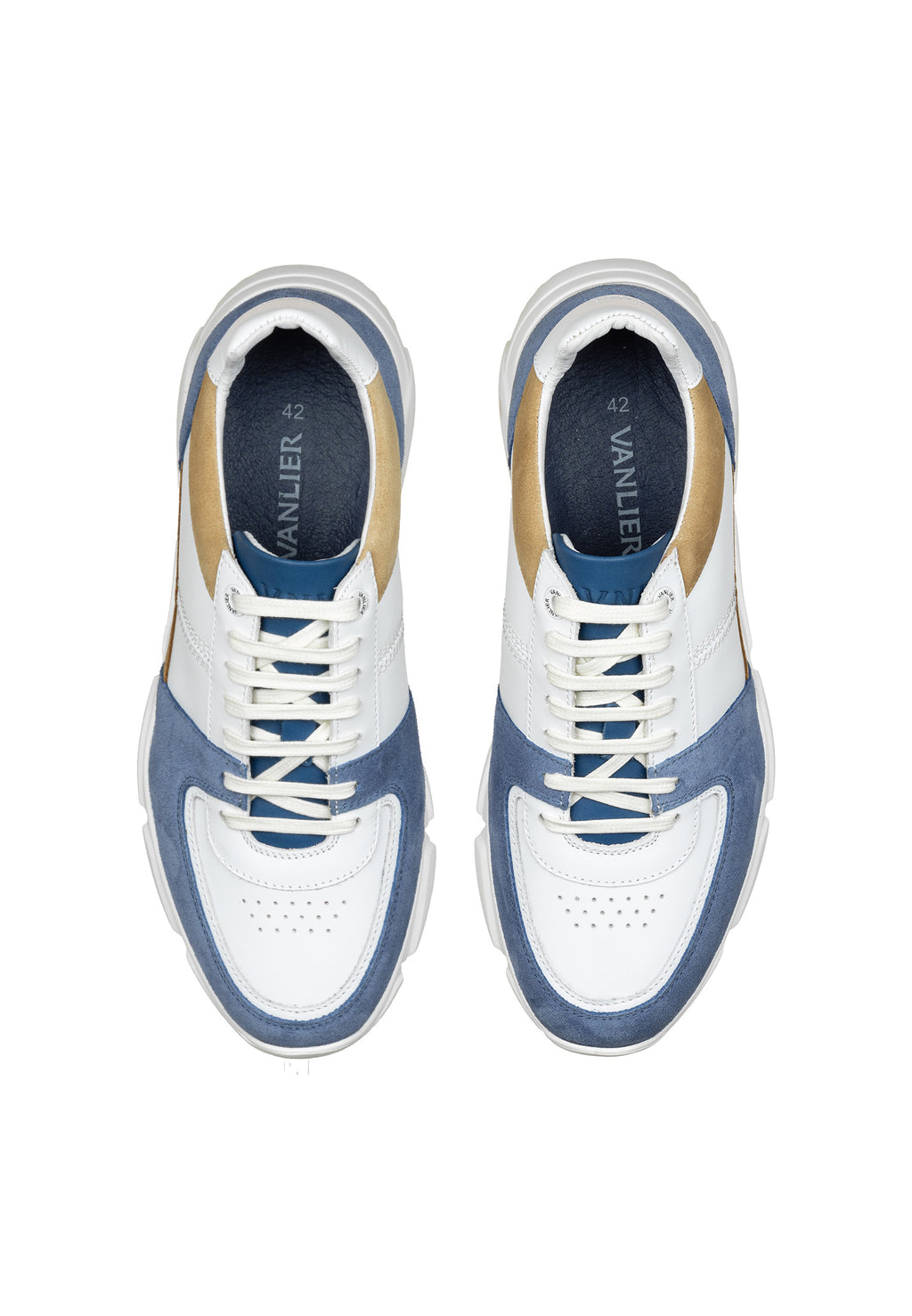 Wit combi Luca Sneaker