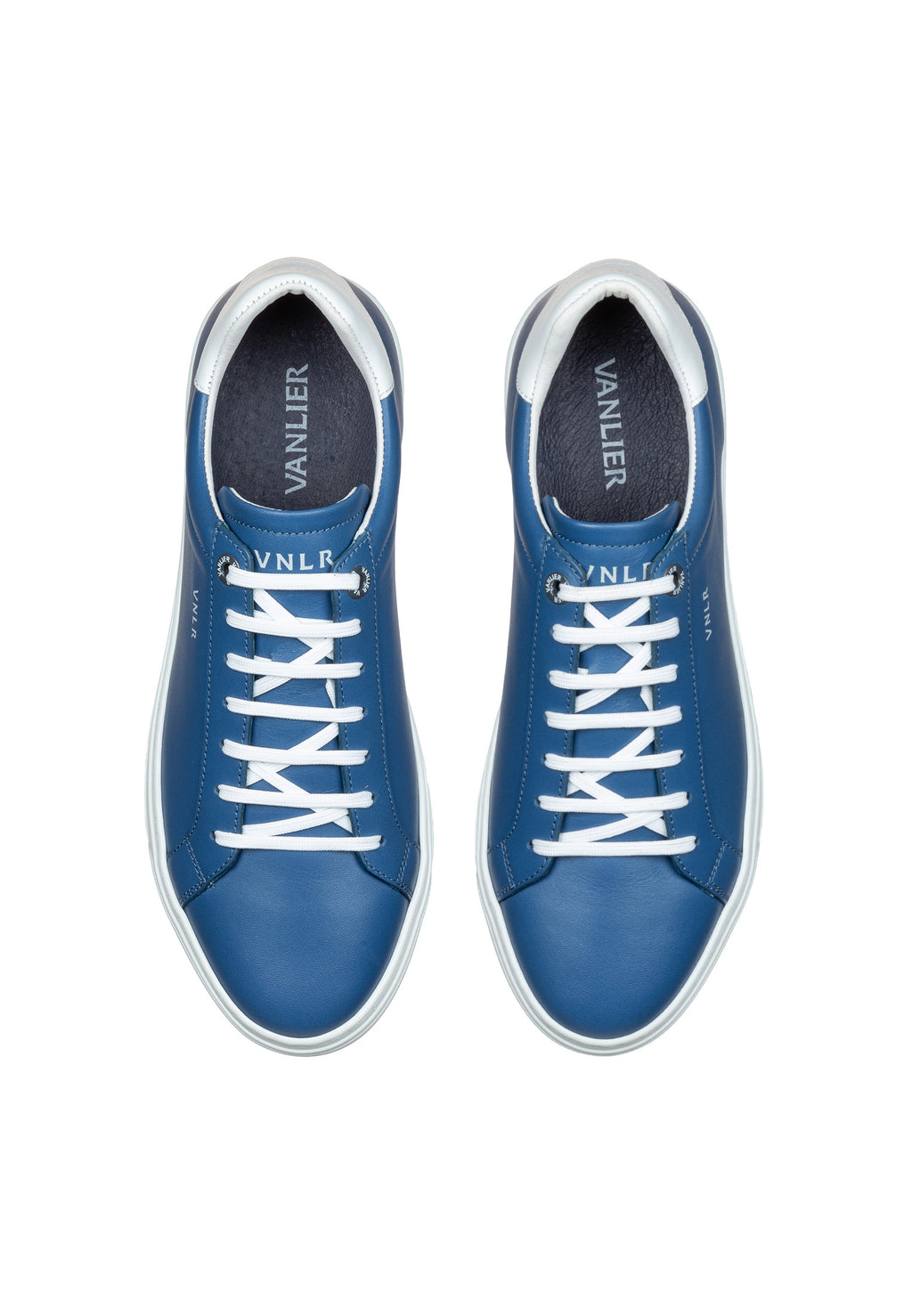 Blauw leren Barossa loafer - VNLR