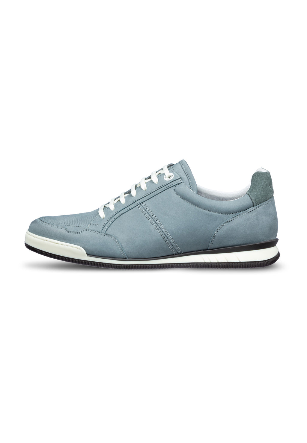 Graublauwe nubuck Magnus sneaker