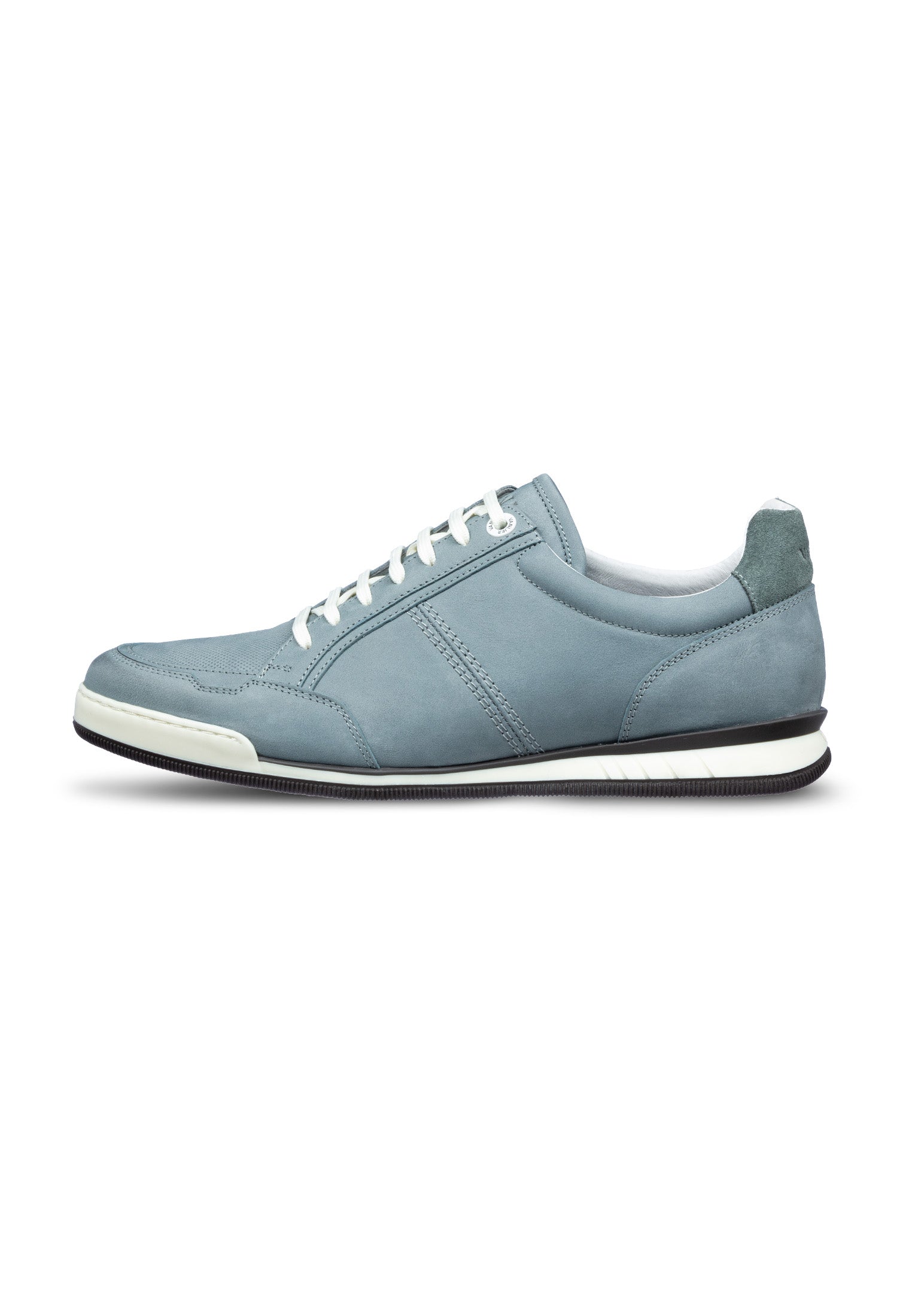 Graublauwe nubuck Magnus sneaker