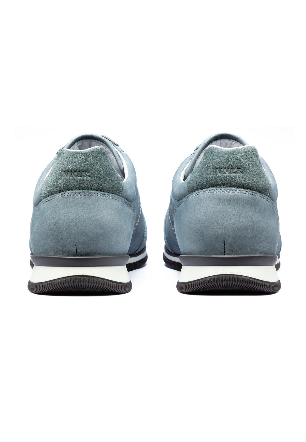 Graublauwe nubuck Magnus sneaker