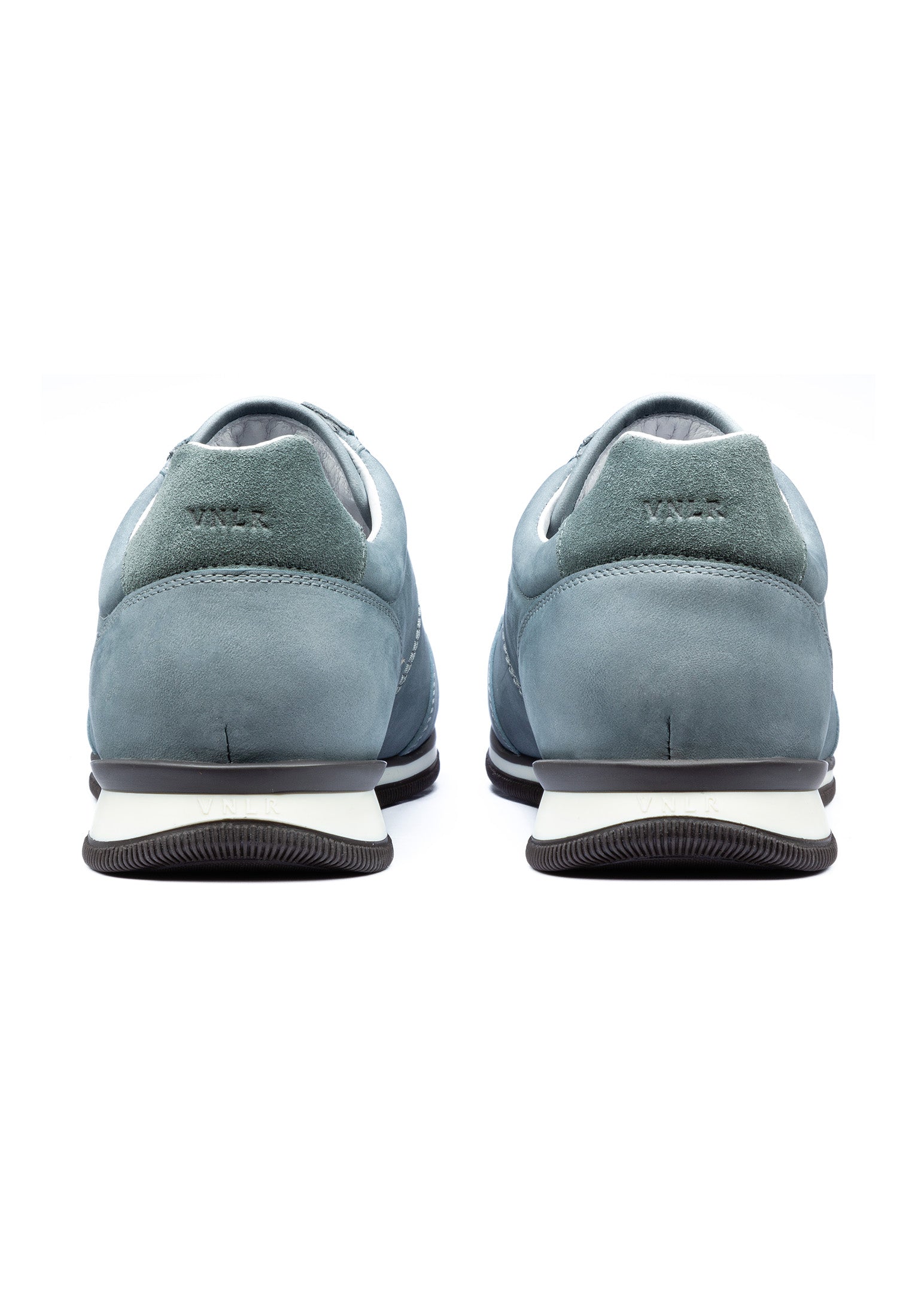 Graublauwe nubuck Magnus sneaker