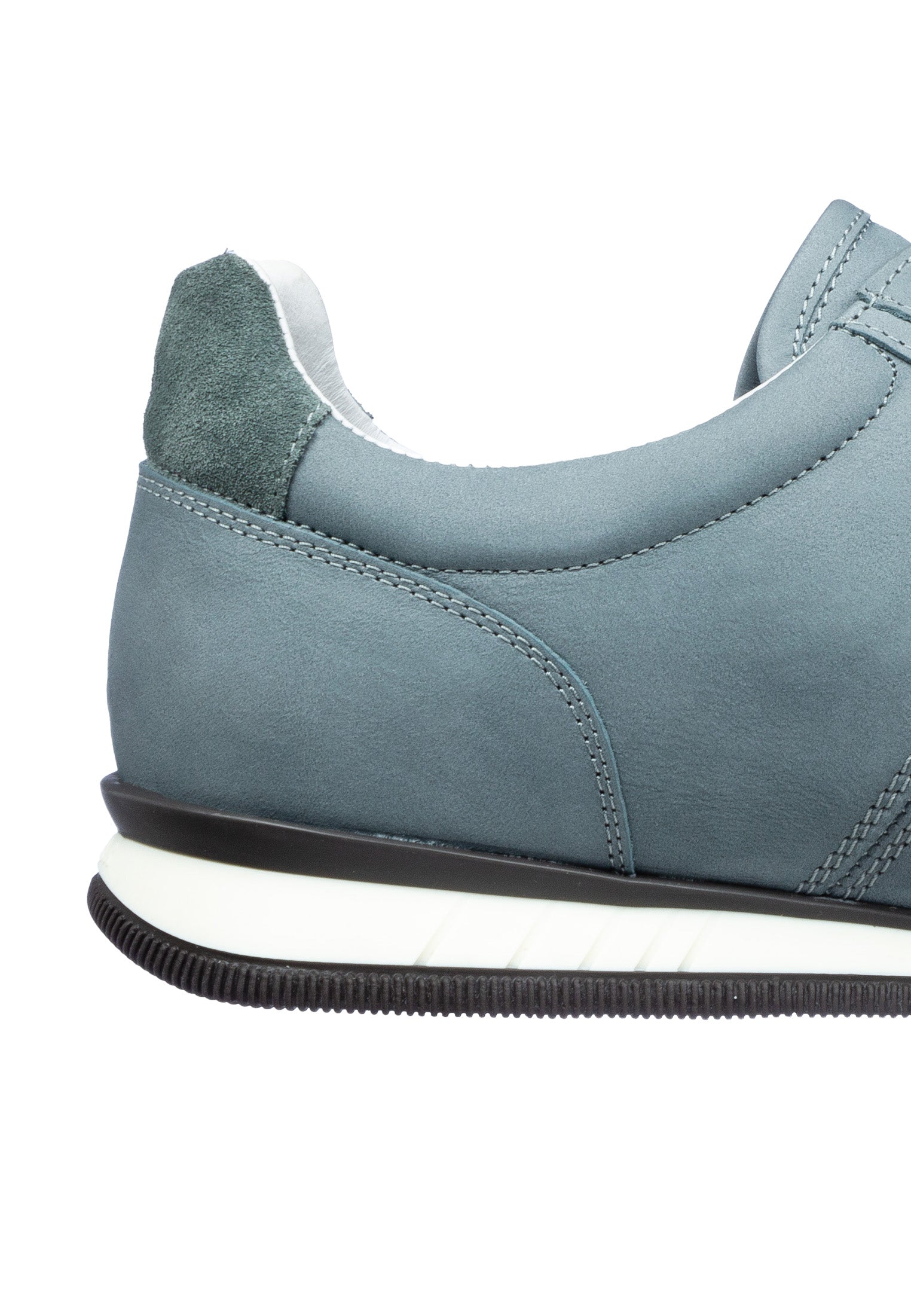 Graublauwe nubuck Magnus sneaker