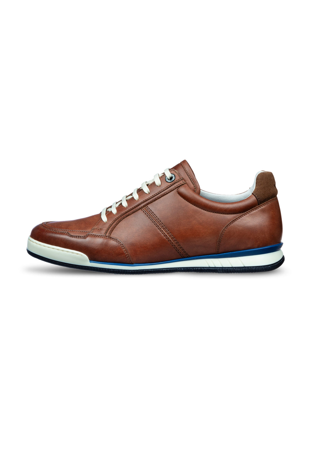 Licht cognac gladleren Magnus loafer