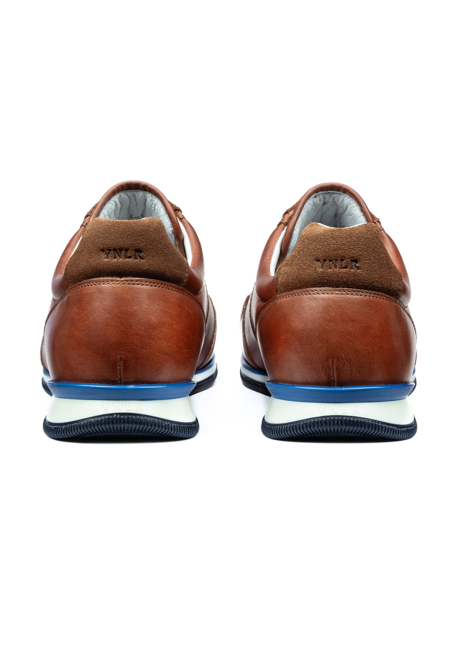 Licht cognac gladleren Magnus loafer