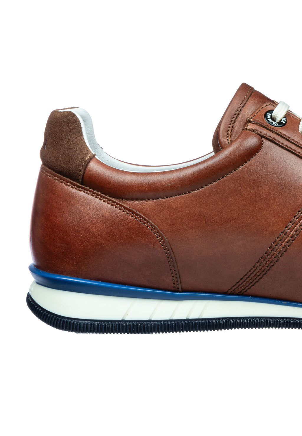 Licht cognac gladleren Magnus loafer