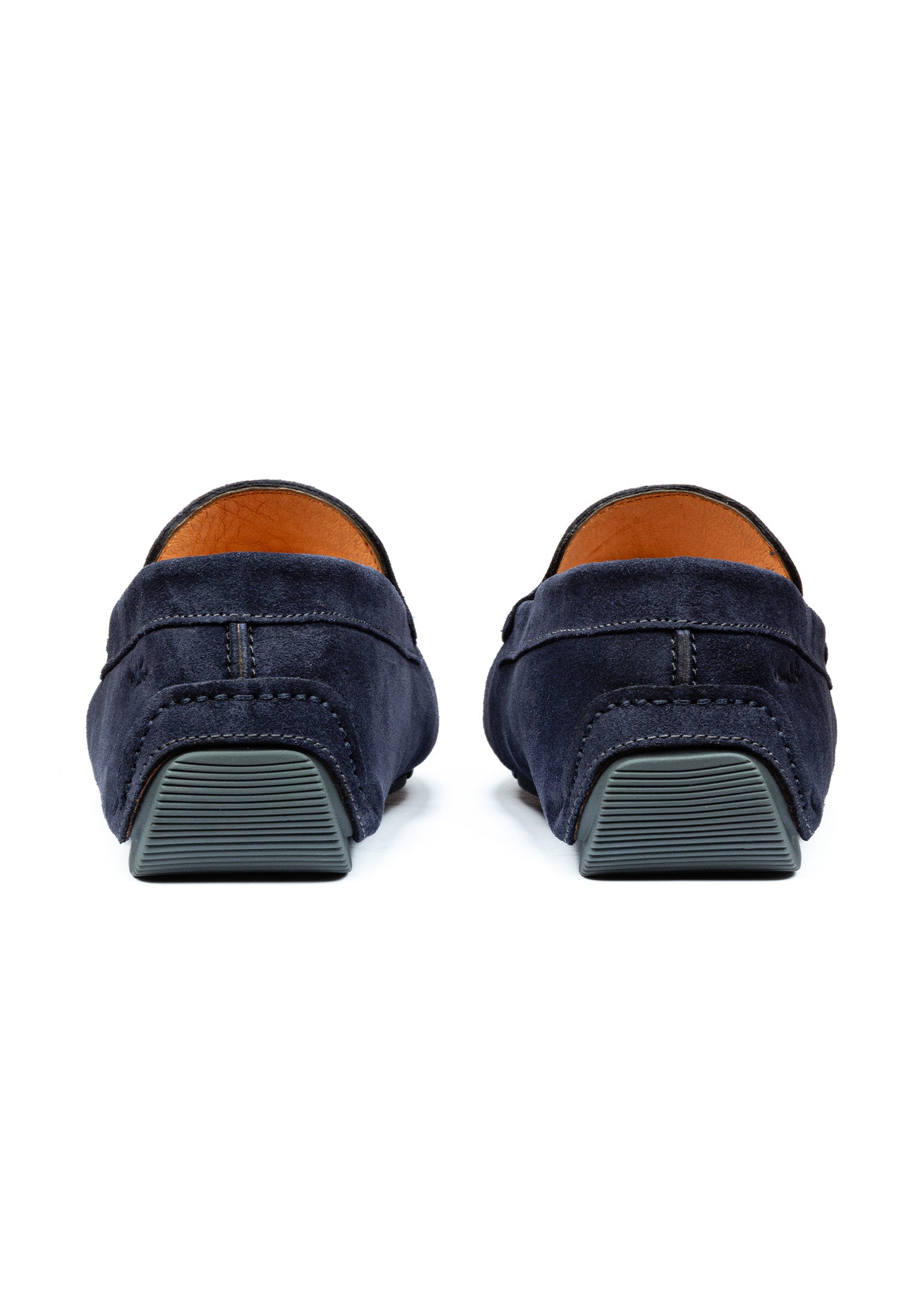 Marineblauer Wildleder Mokassin