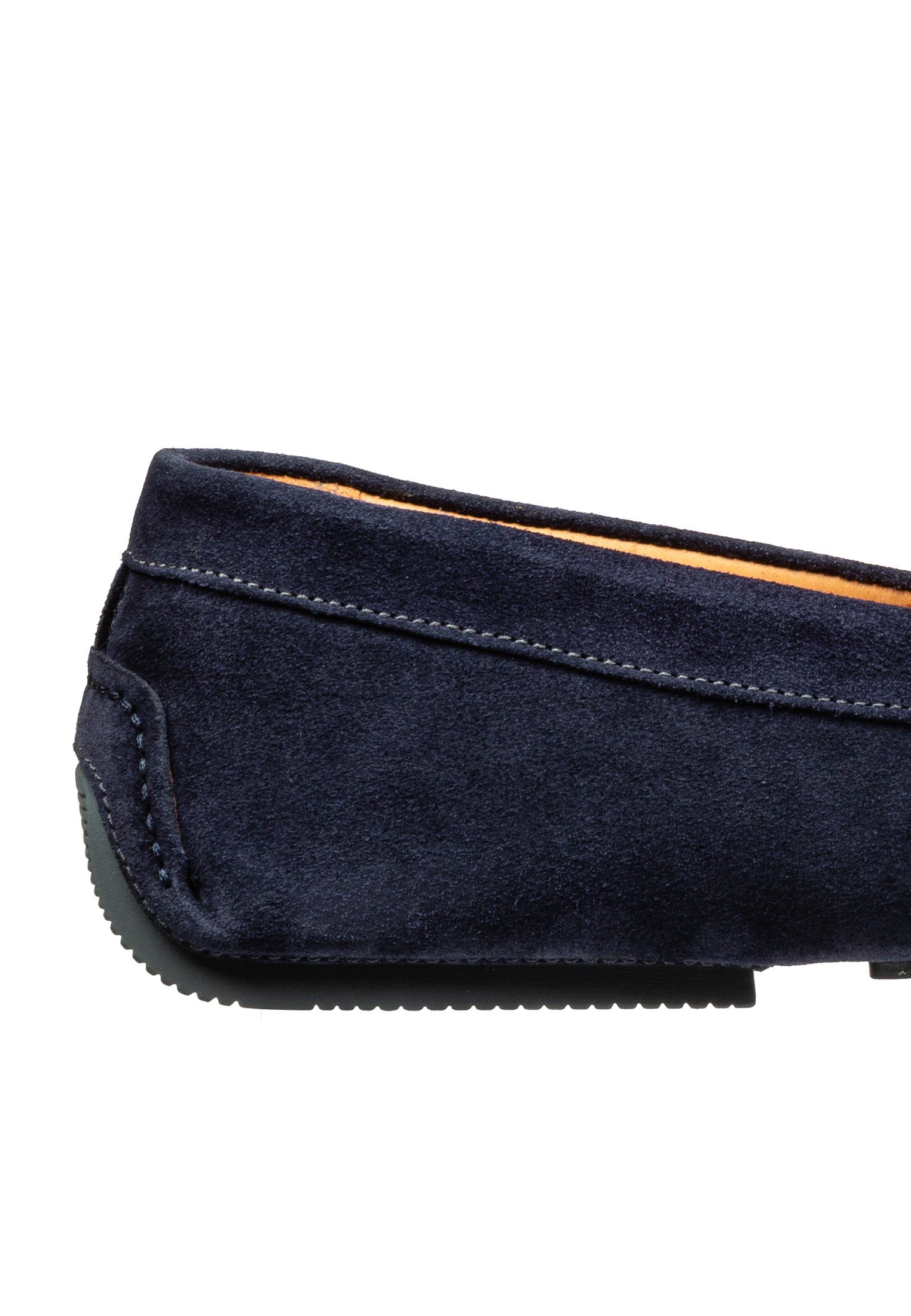 Marineblauer Wildleder Mokassin