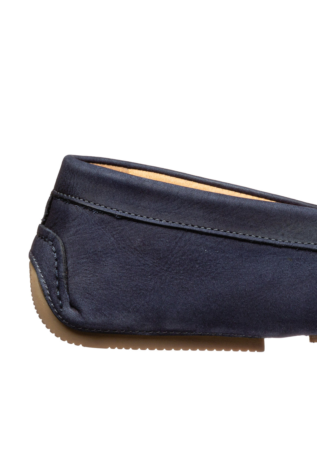 Navy Nubuck Loafer