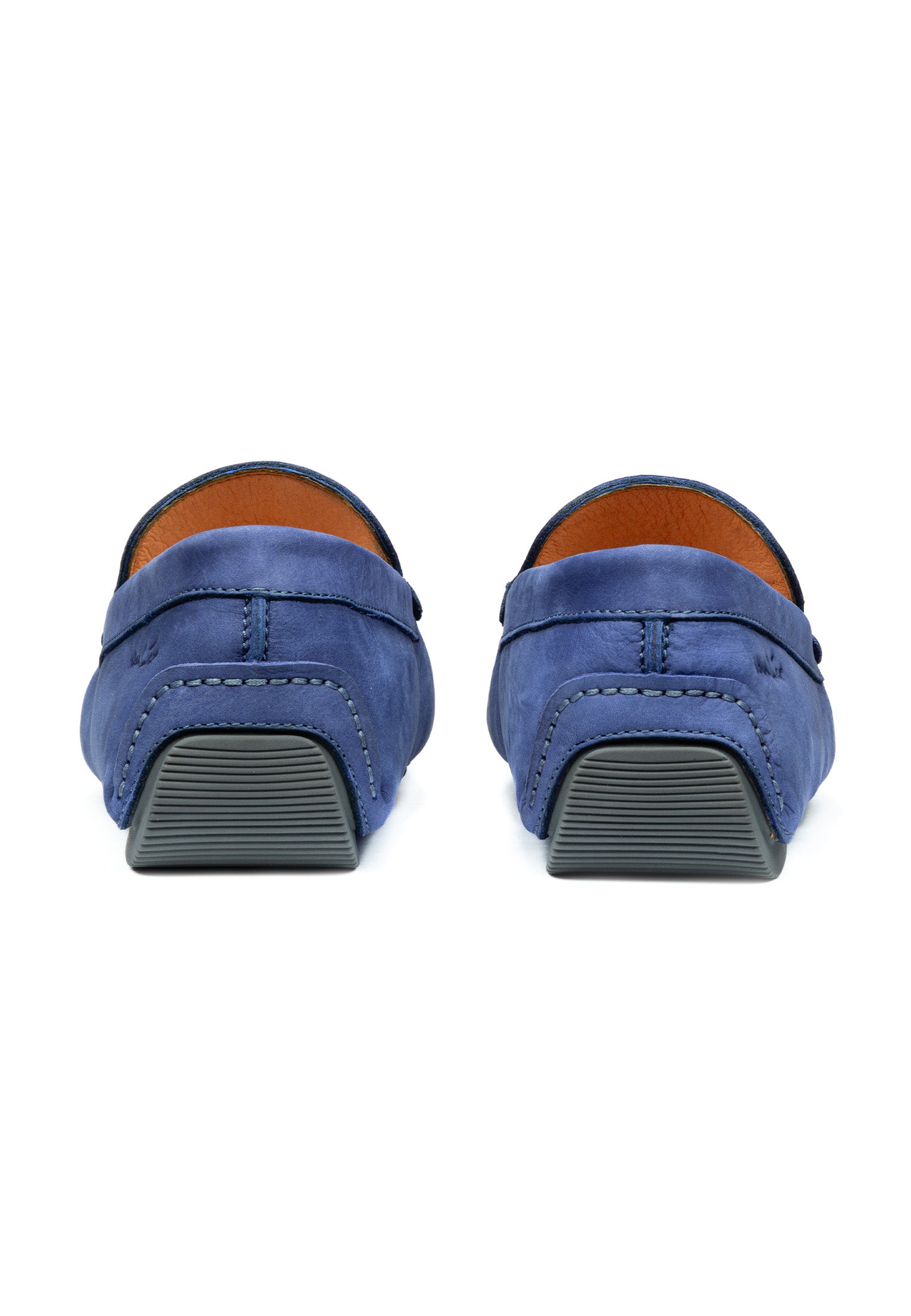 Blauer Nubuk Loafer