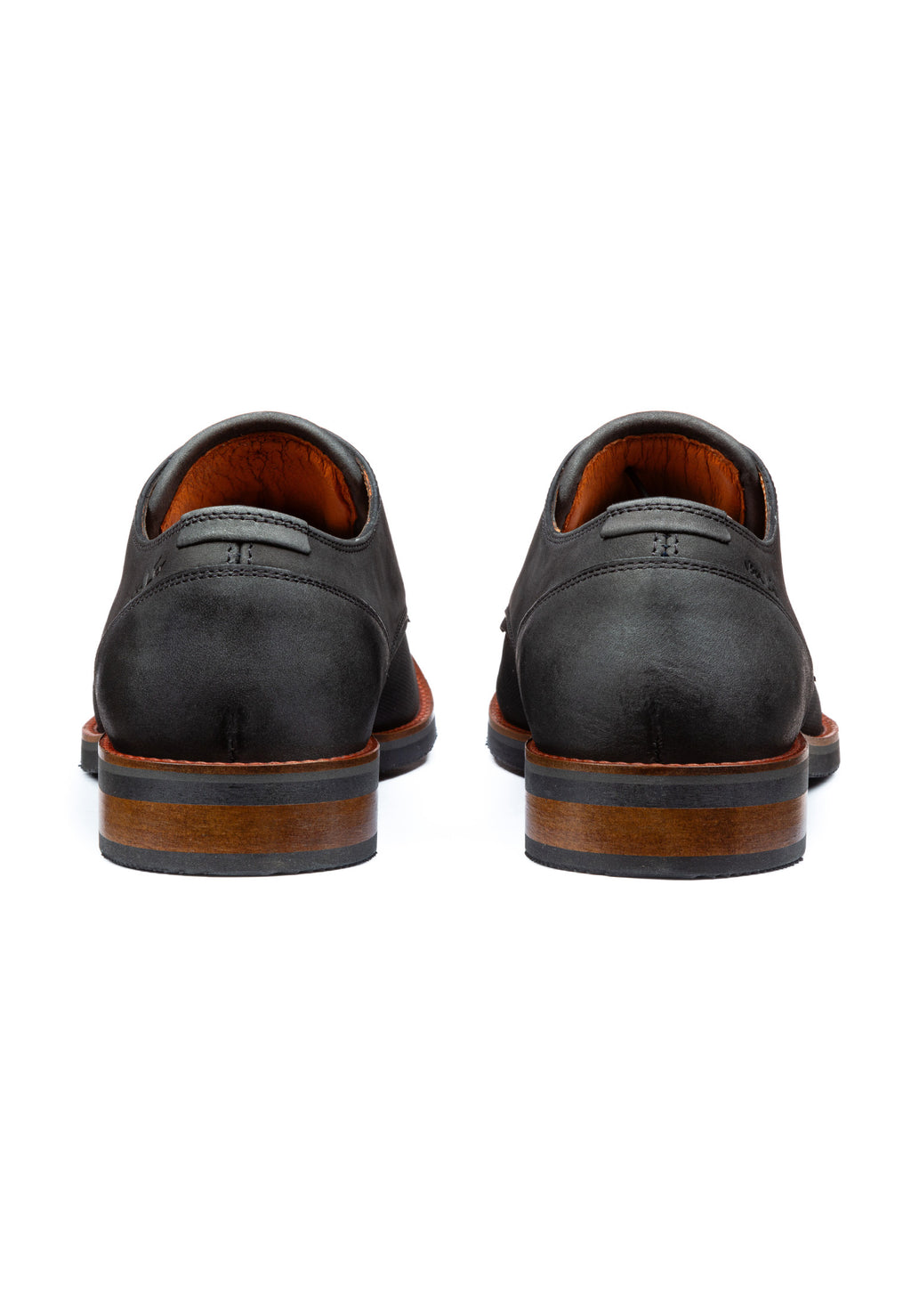 Anthrazitgrauer Nubuk Amalfi Schnürschuh