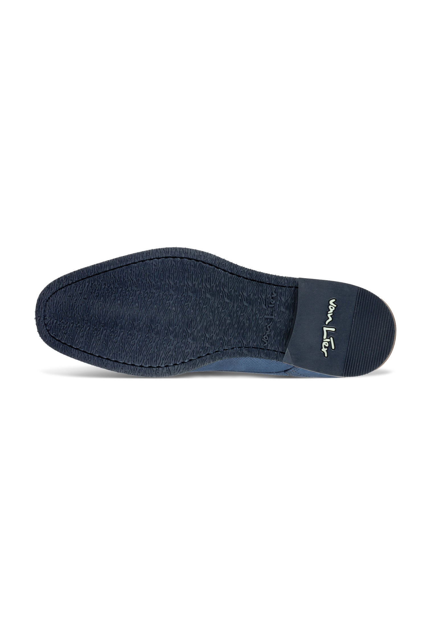 Blauer Nubuk Amalfi halbhoher Schnürschuh