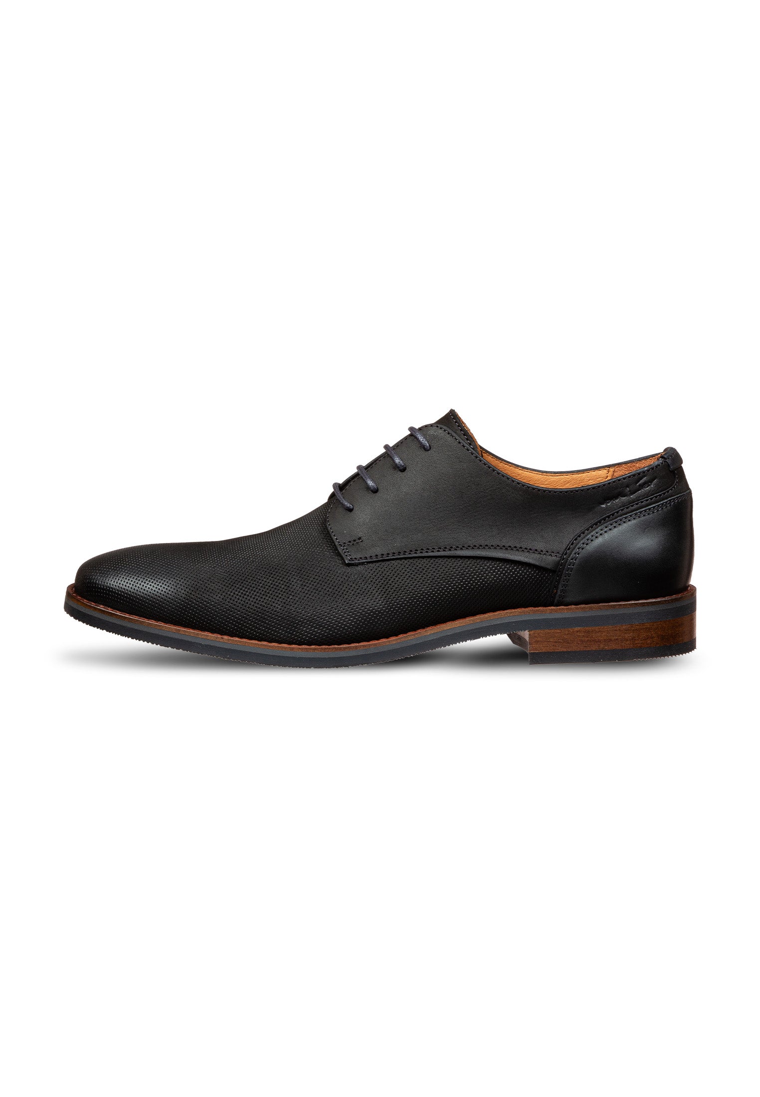 Antraciet grijs nubuck Amalfi veterschoen