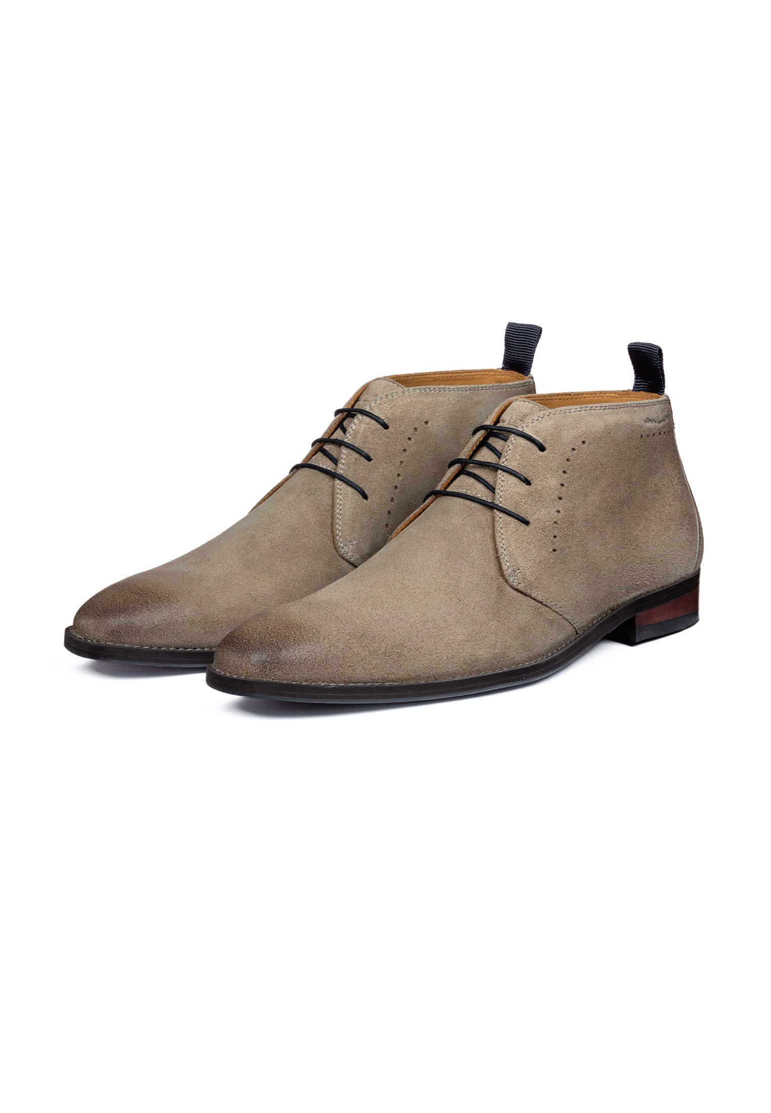 Taupe Wildleder Bregenz Schnürschuh