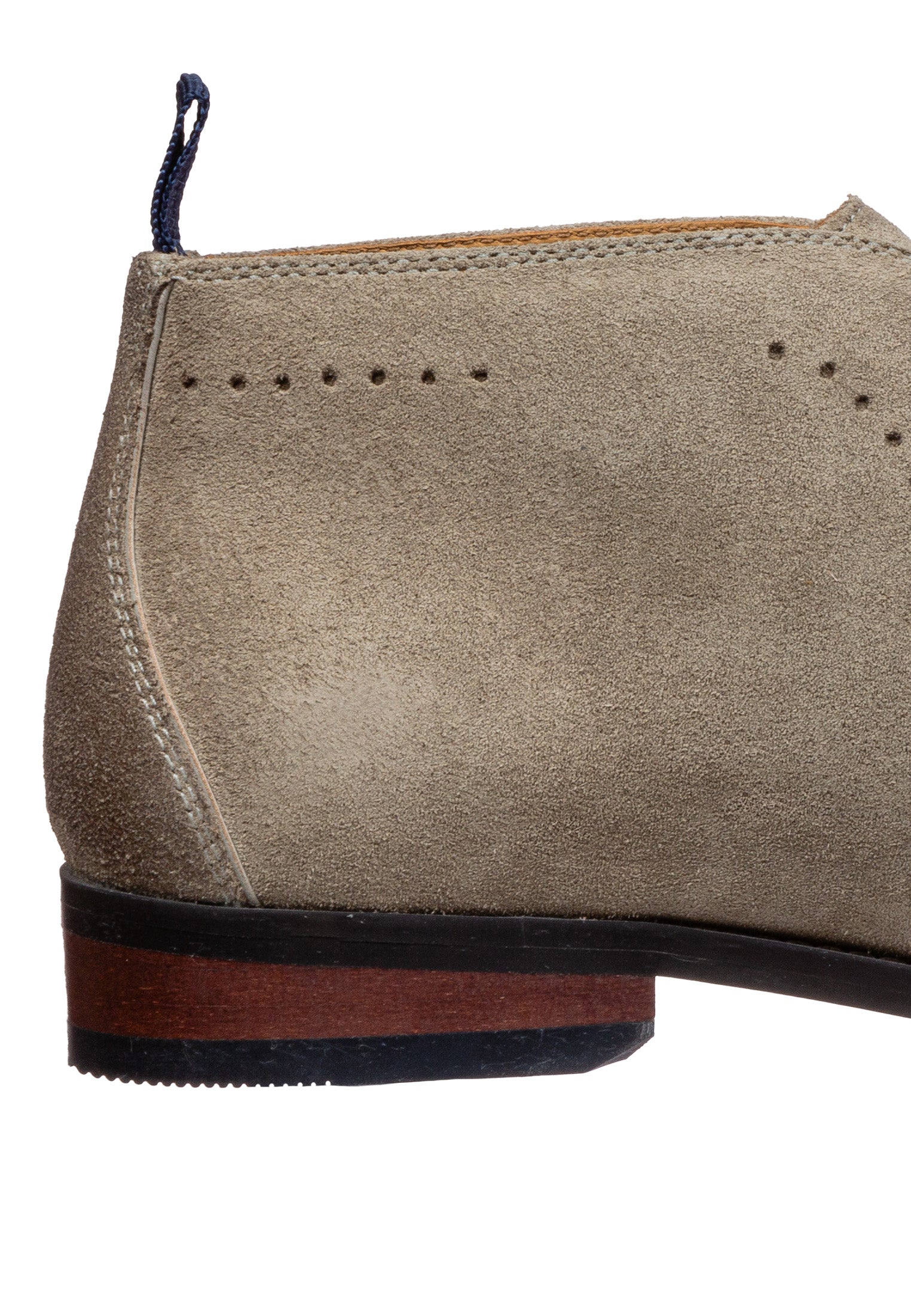 Taupe Wildleder Bregenz Schnürschuh