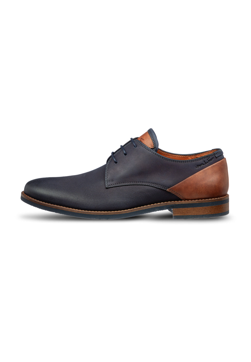 Navy nubuck Sabinus veterschoen