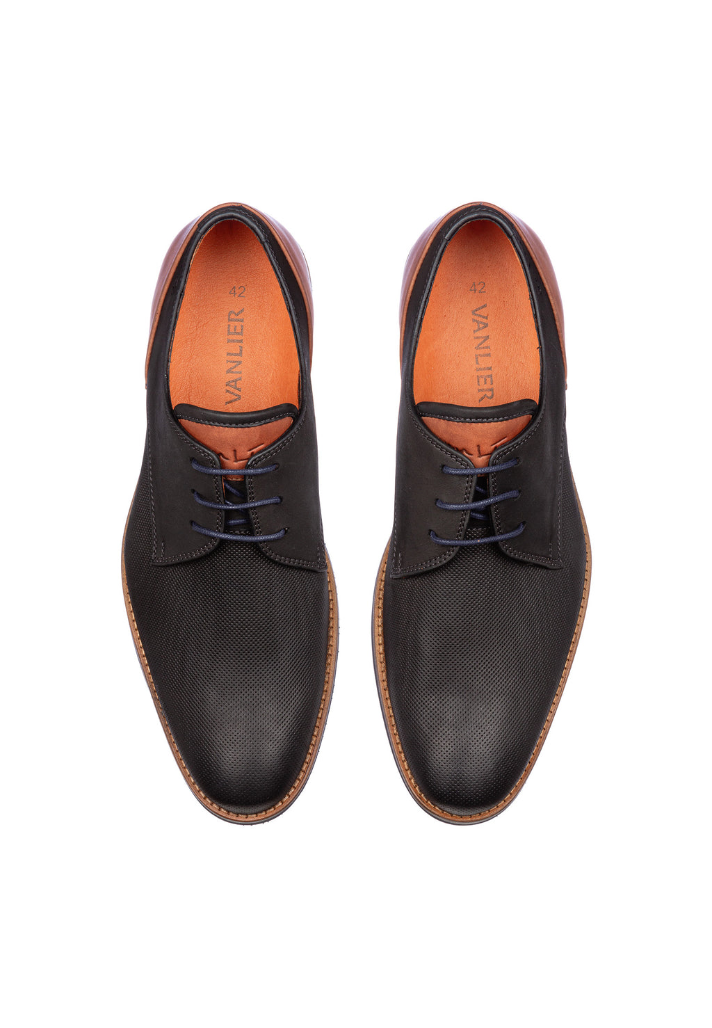 Anthrazitgrauer Nubuk-Loafer Sabinus