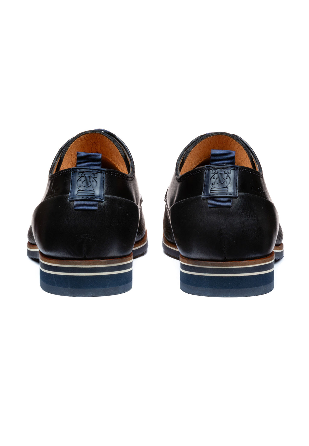 Schwarzer Glattleder Sabinus Schnürschuh