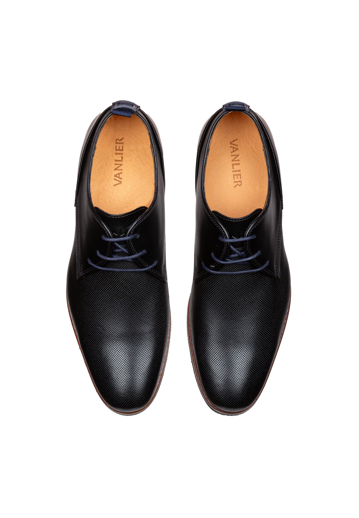 Schwarzer Glattleder Sabinus Schnürschuh